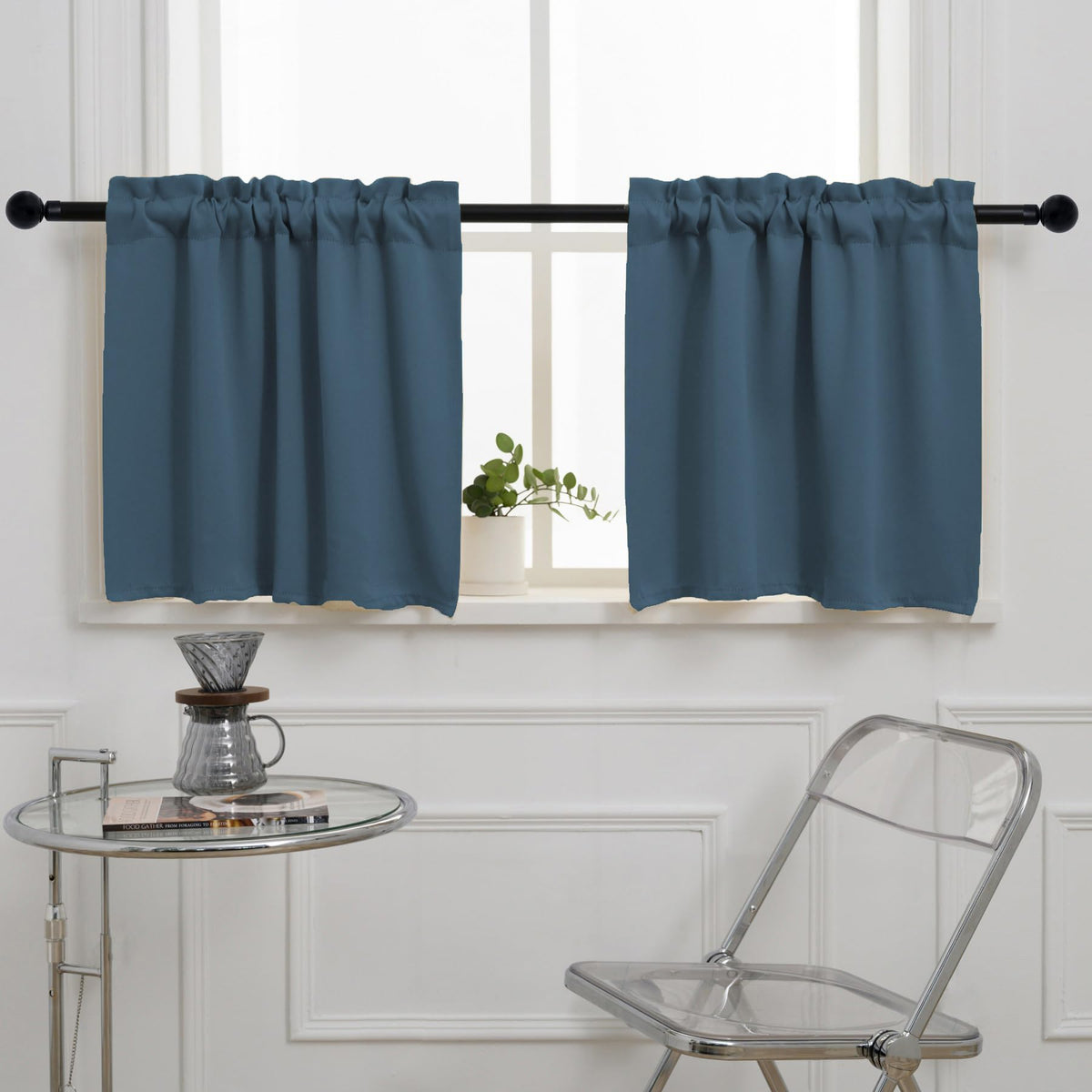 Cafe Curtain Half Window Curtain (2 Count)