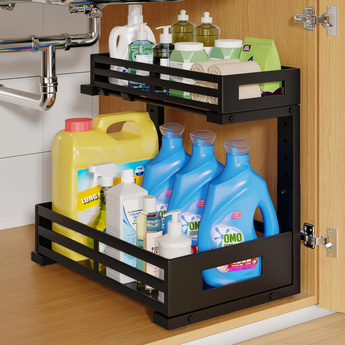 1 Pack Under Sink Organizers and Storage