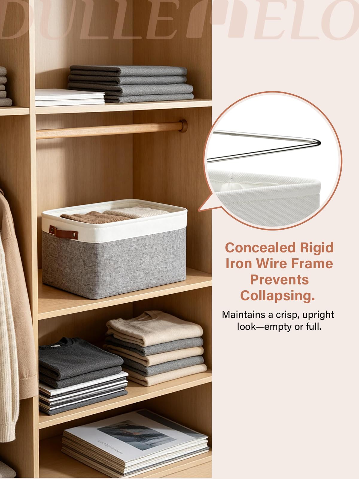 Storage Baskets for Organizing (3 Count)