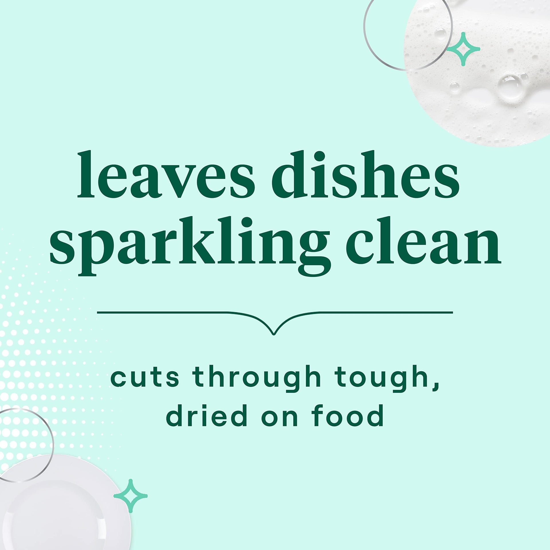 Dish Soap Liquid Lavender Flower & Mint Scent 1 Dishwashing Soap Dish Detergent Liquid Soap 19 oz (19 Fl Oz)