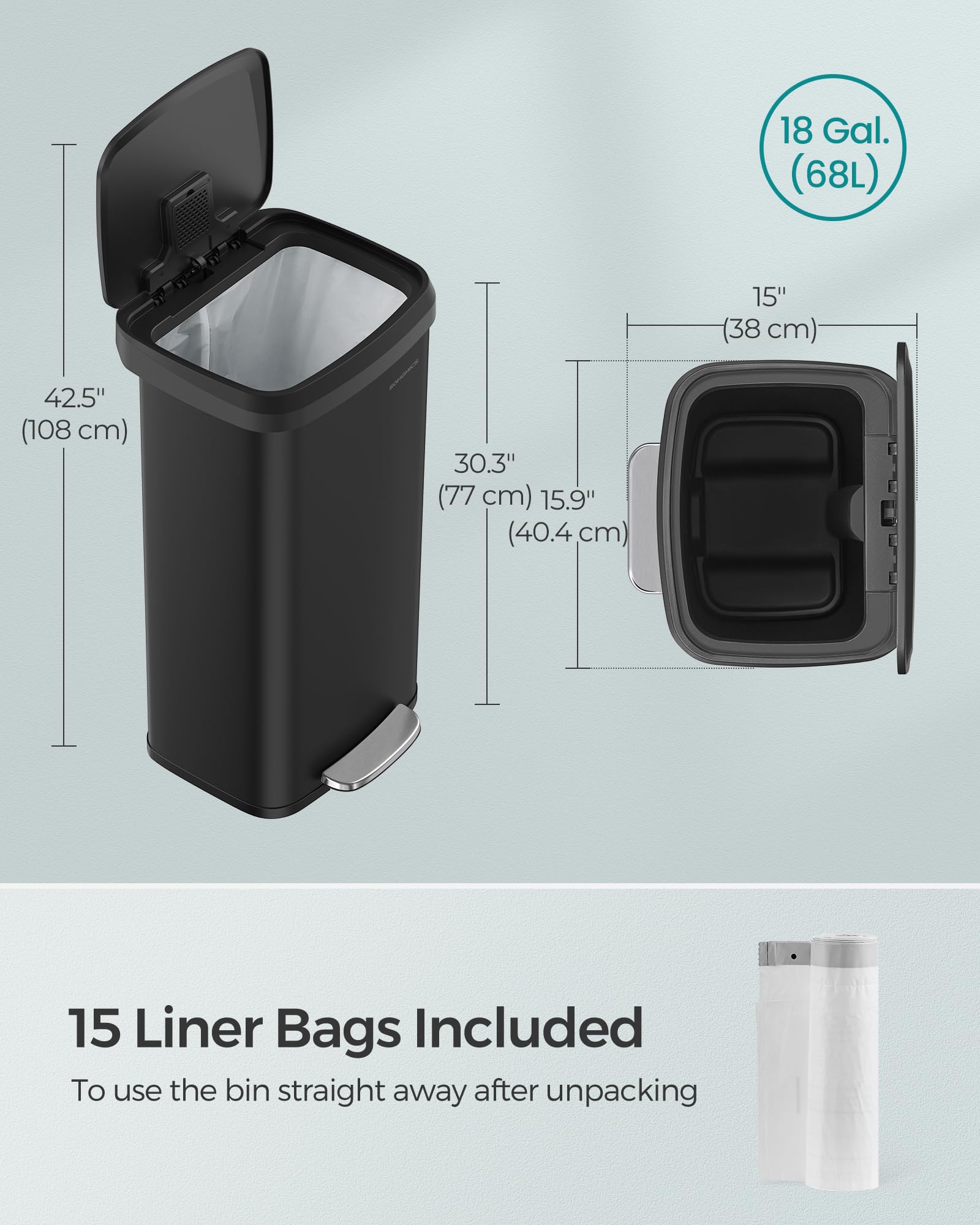 Kitchen Trash Can