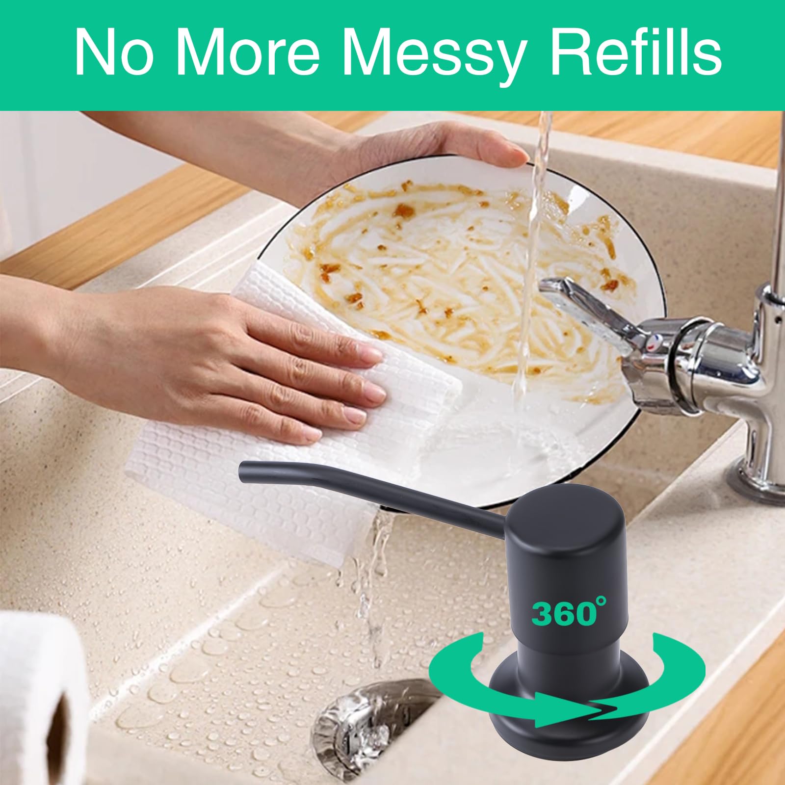 Soap Dispenser for Kitchen Sink