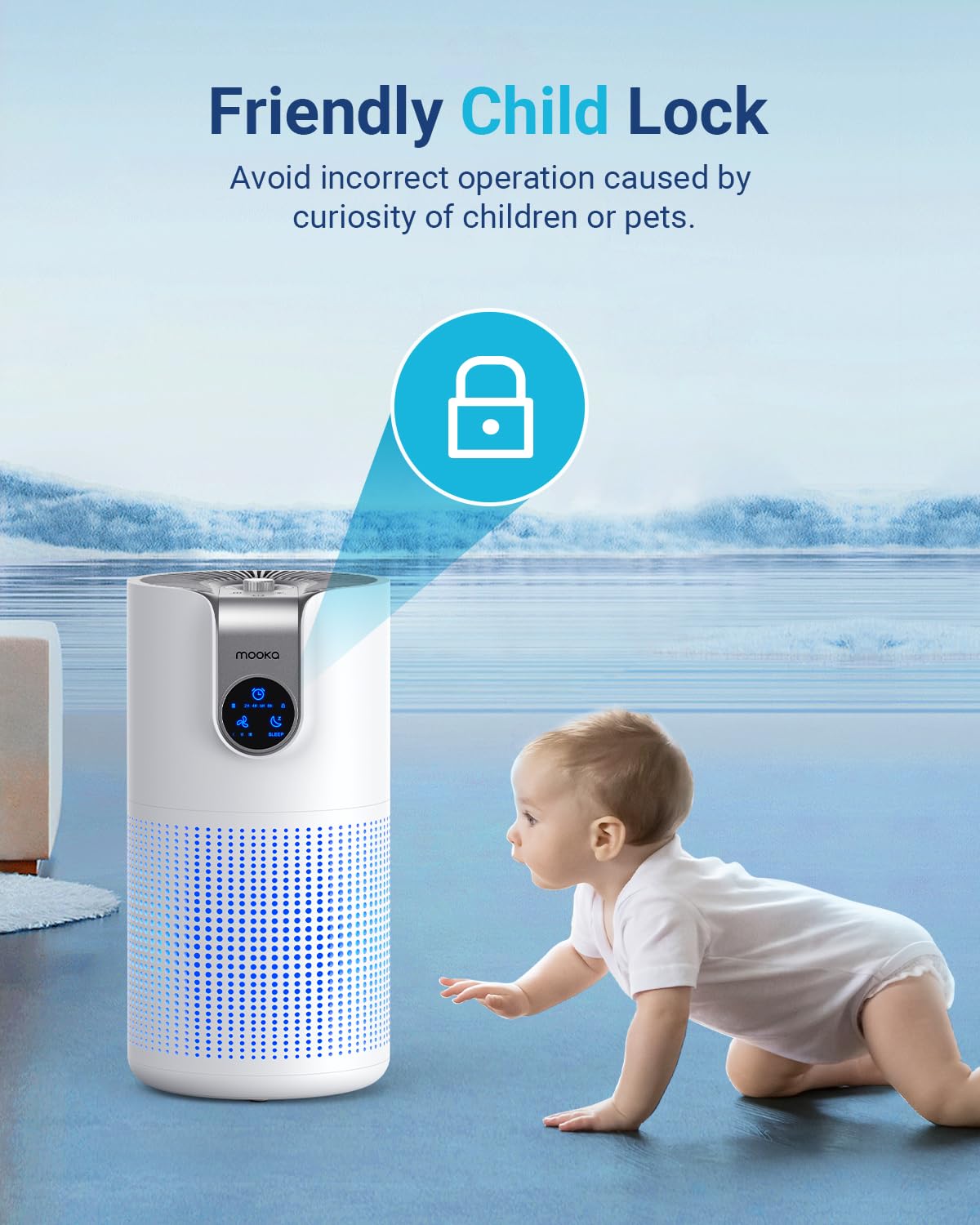Air Purifiers for Home Large Room Up to 1500ft² with Aromatherapy