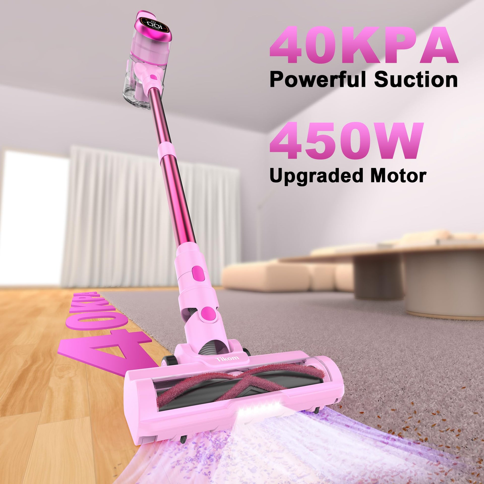 V500 Cordless Vacuum Cleaner for Home