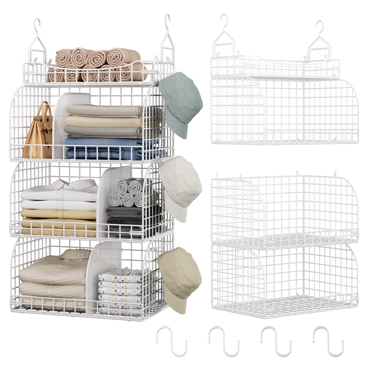 Hanging Closet Organizer Storage