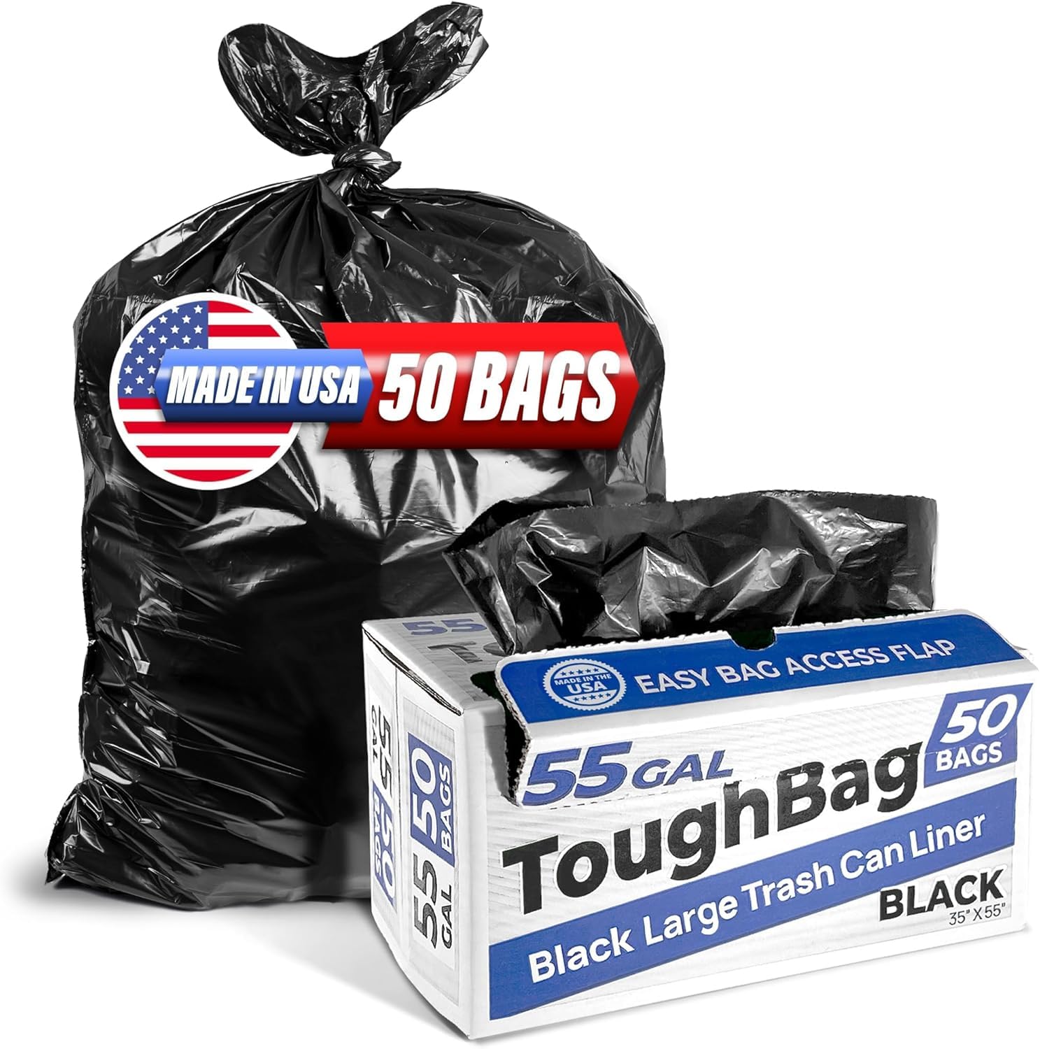 55 Gallon Trash Bags (50 Count)