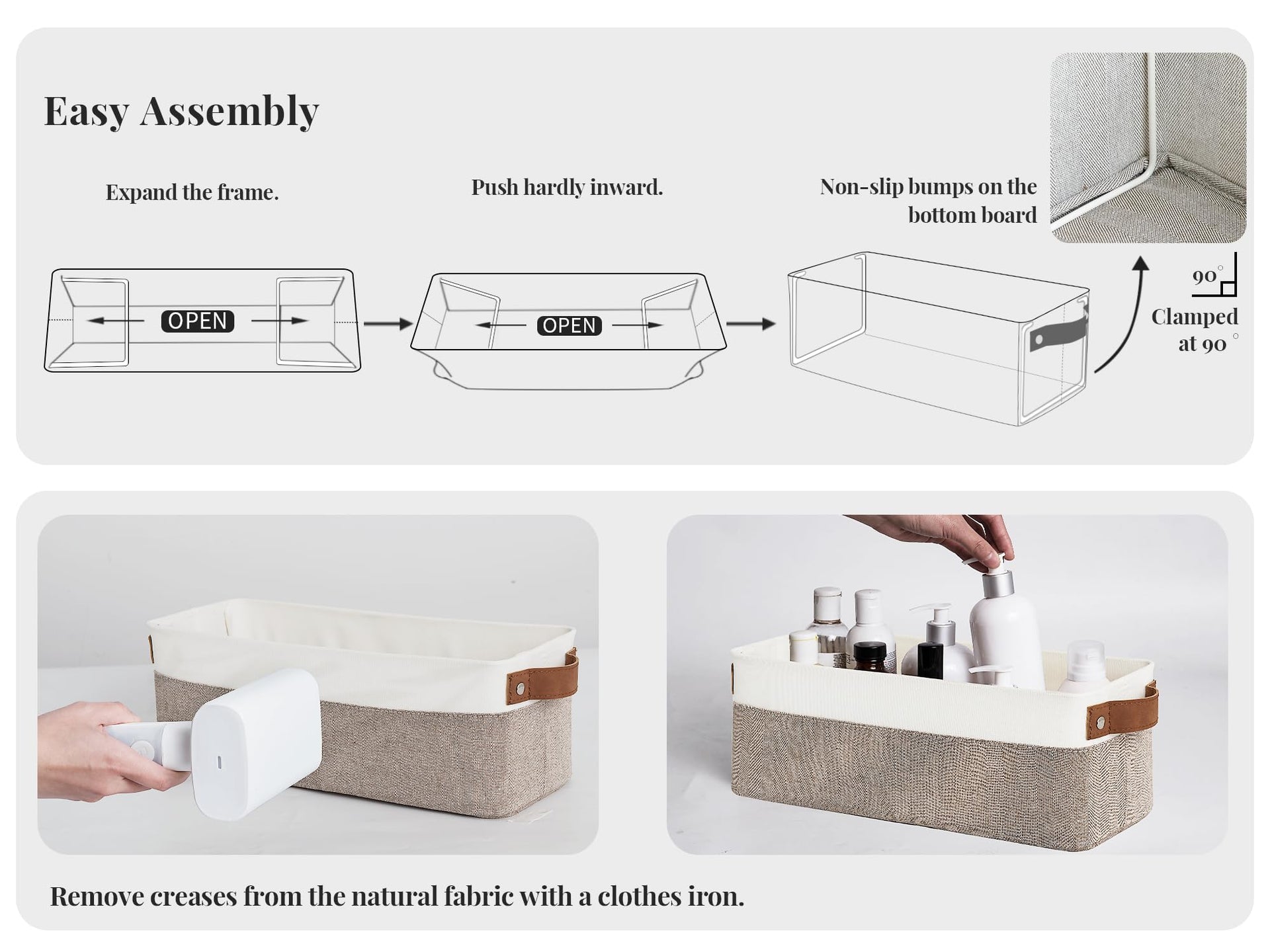 Narrow Storage Bins (2 Count)