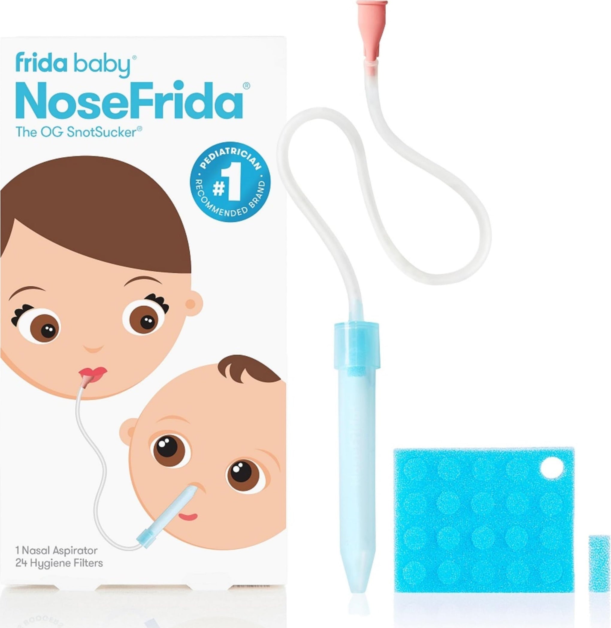 Baby NoseFrida SnotSucker Nasal Aspirator for Baby