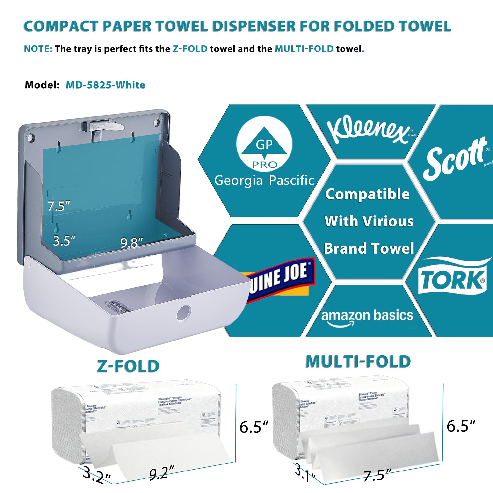 Wall Mounted Paper Towel Dispenser