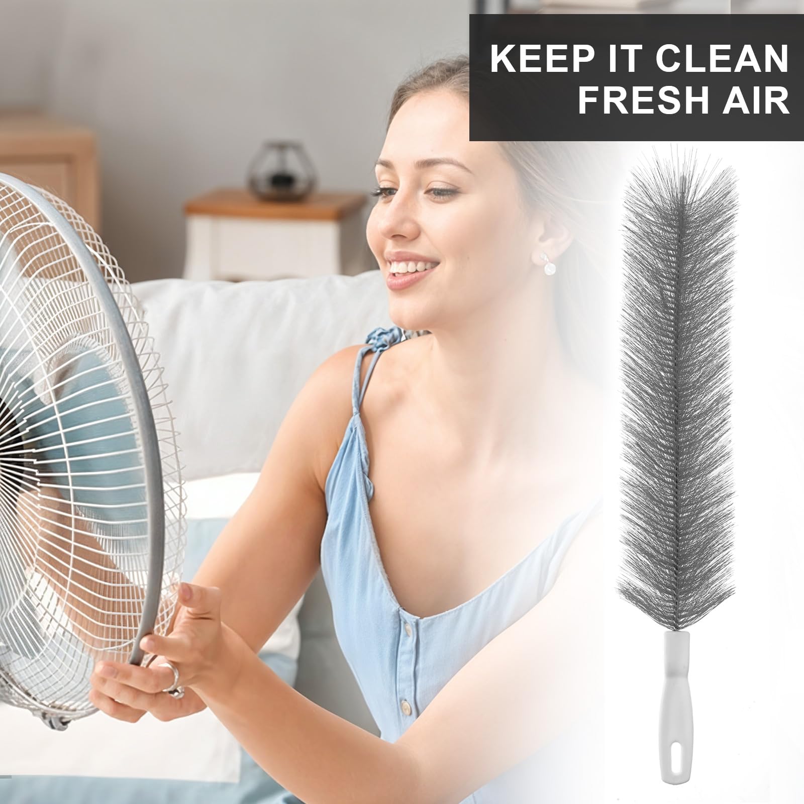 2 Pcs Fan Cleaner Brushes (2 Count)