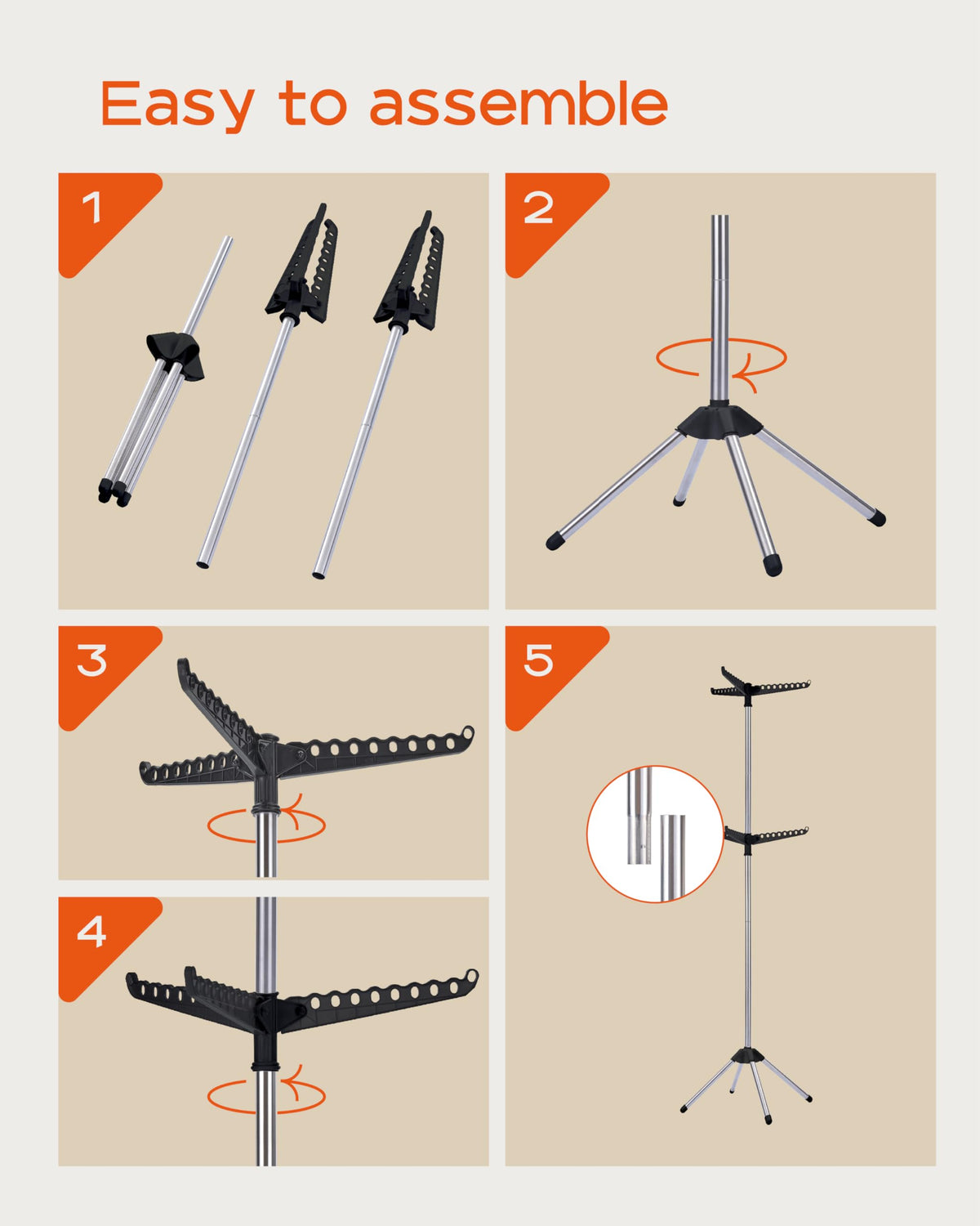 Clothes Drying Rack Foldable