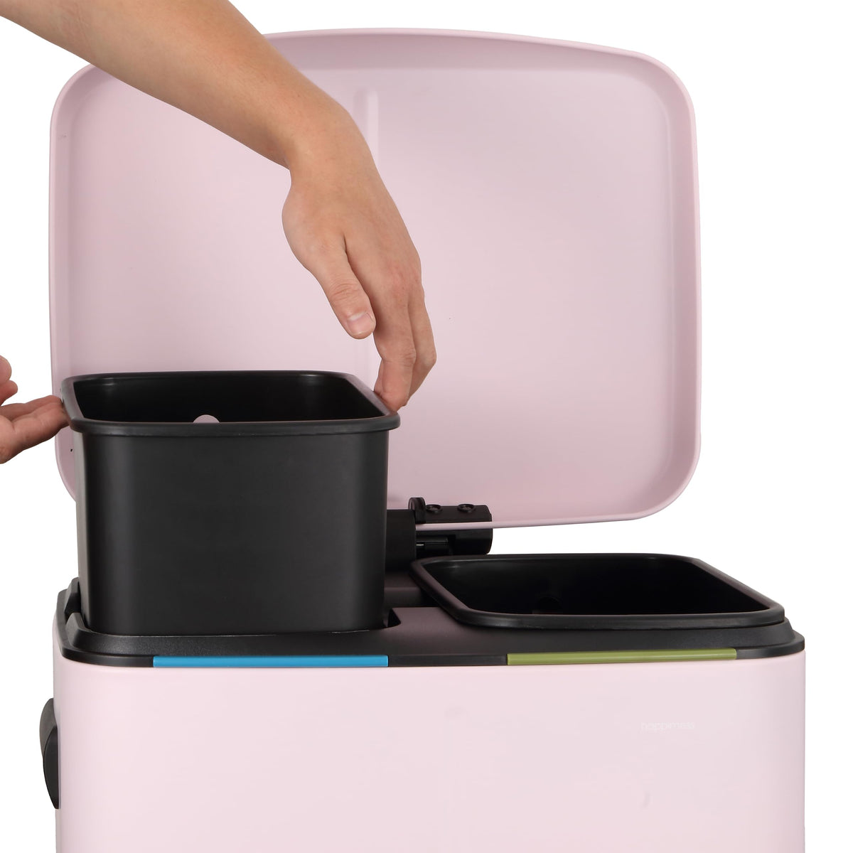 Marco 10.6 Gal Double Bucket Step Trash Can