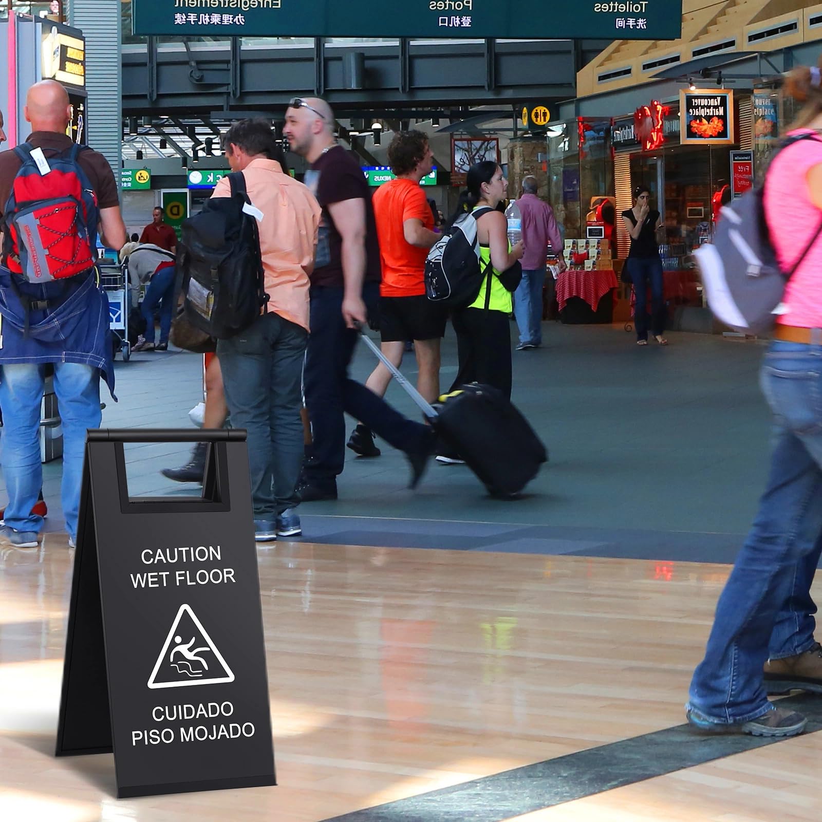 2 Pcs Wet Floor Sign (2 Count)