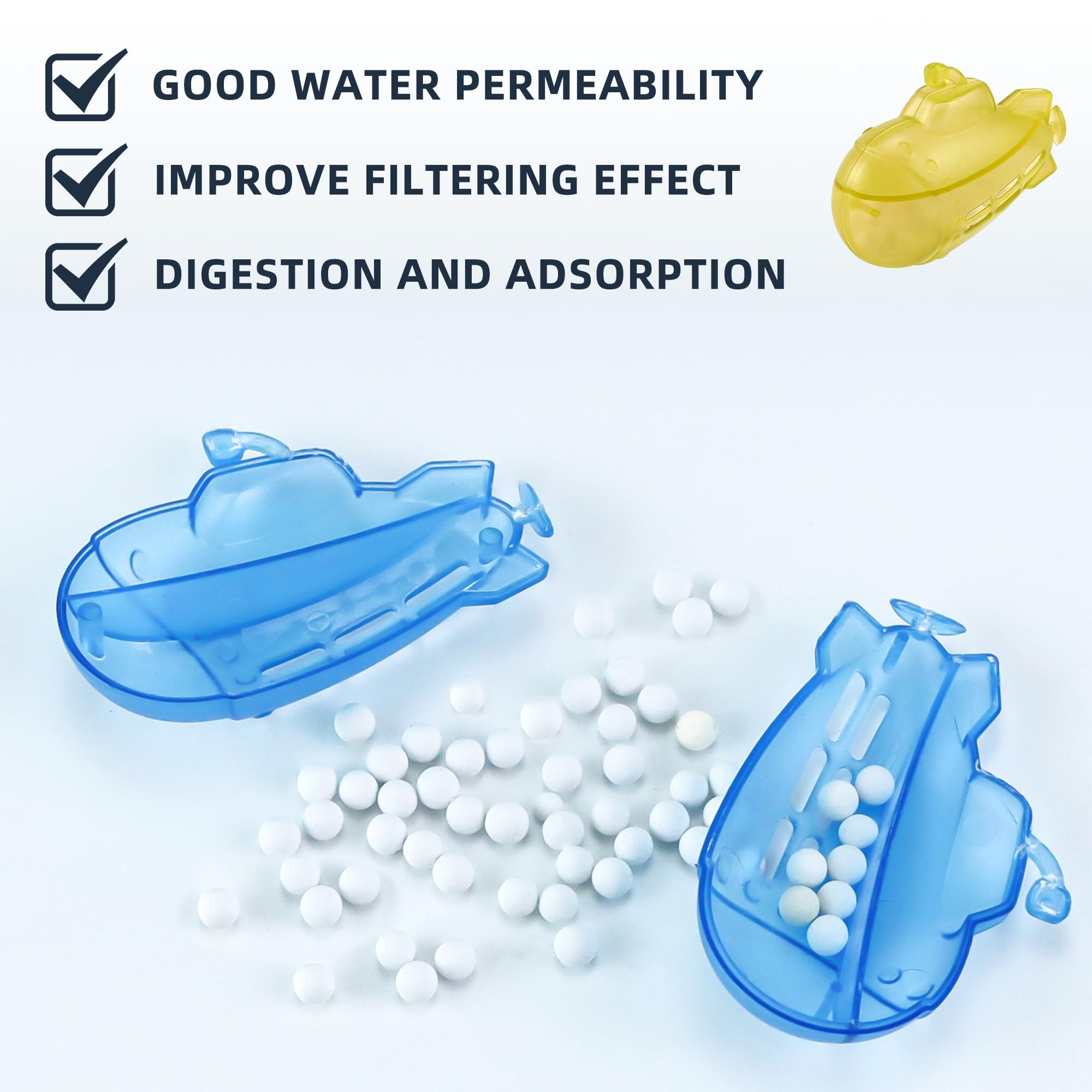 Humidifier Tank Cleaner Adorable Submarine (18 Count)