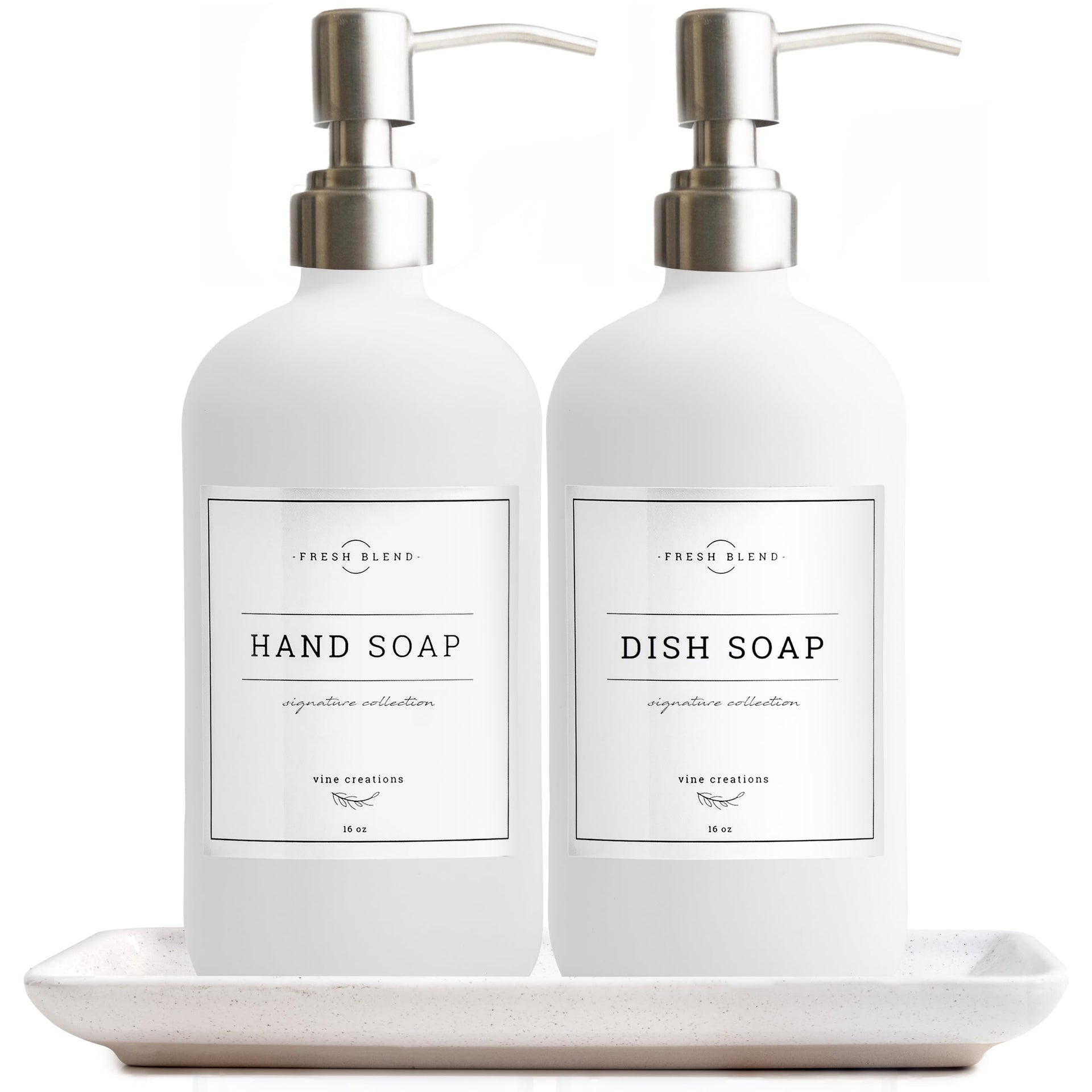 Glass Soap Dispenser