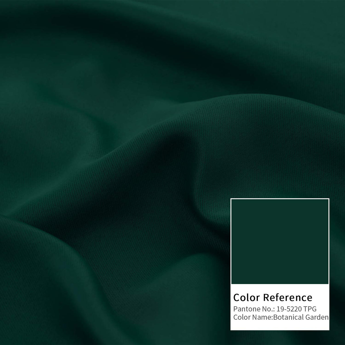 Emerald Green Blackout Curtains for Bedroom 63 Inch Length