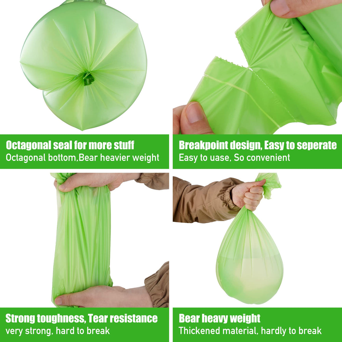 Compostable Trash Bags (100 Count)