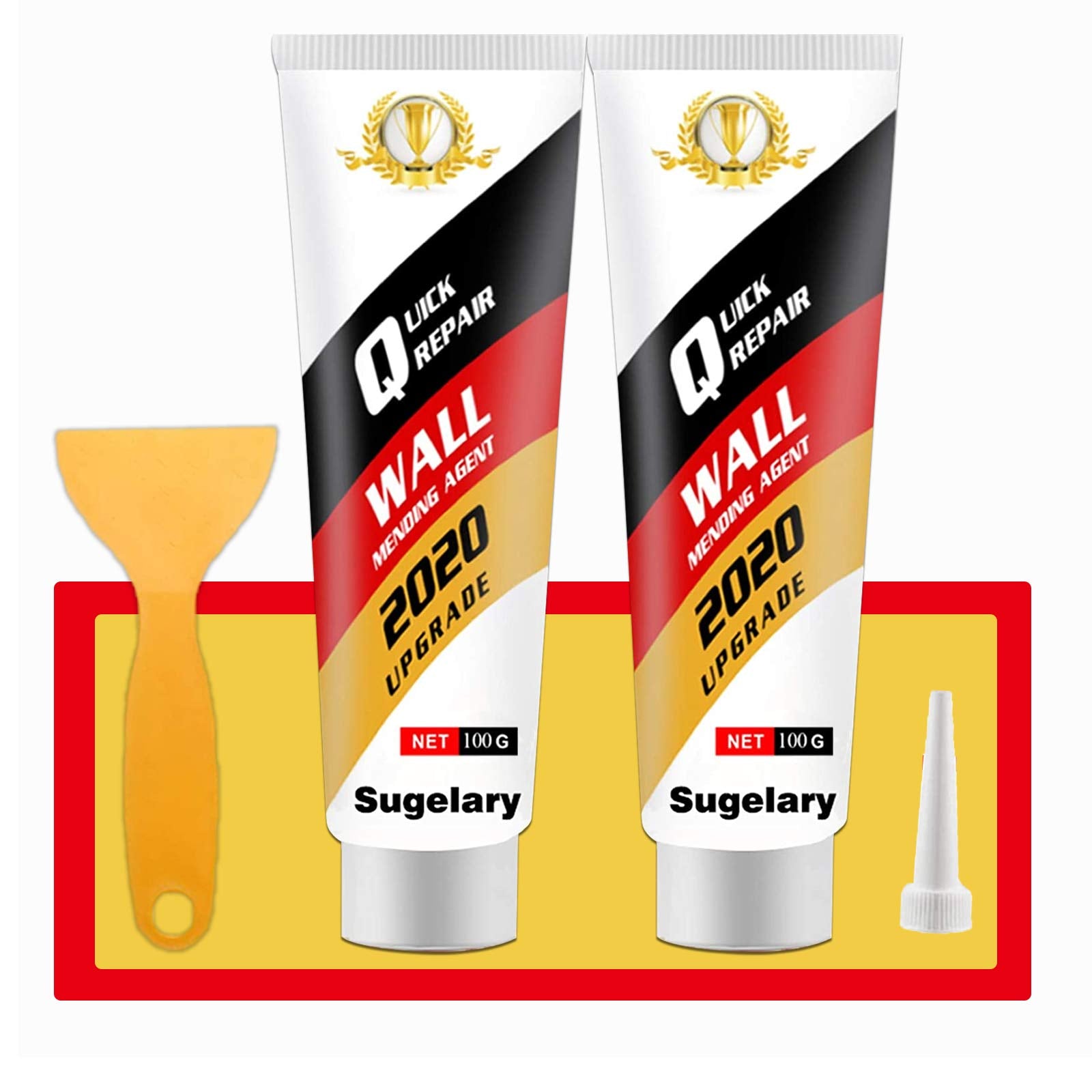Drywall Patch Repair Kit with Scraper (7.05 Ounce)