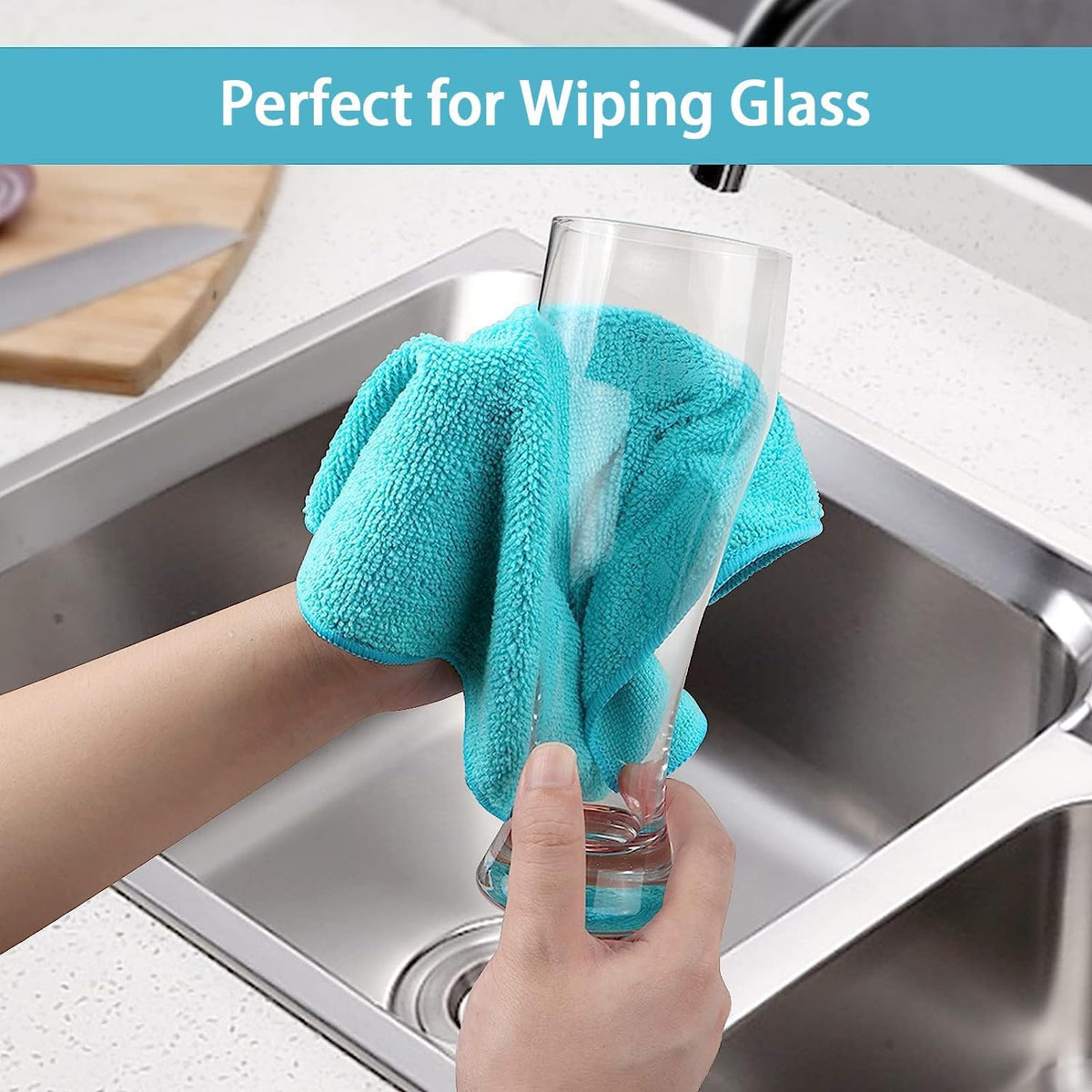 Microfiber Cleaning Cloth 600 Pack (600 Count)