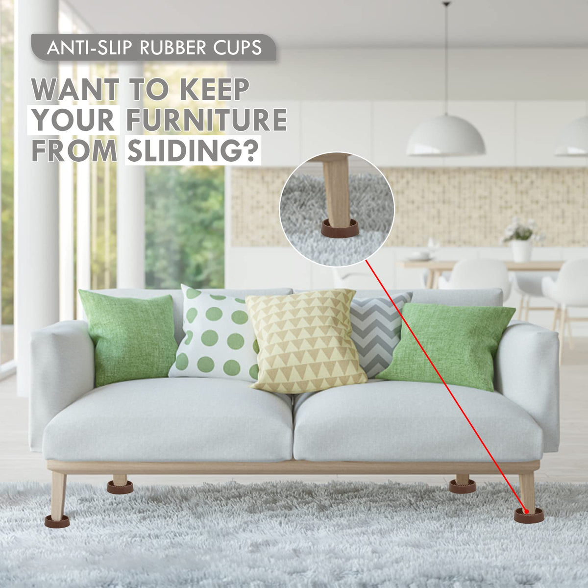 Furniture Coasters (8 Count)