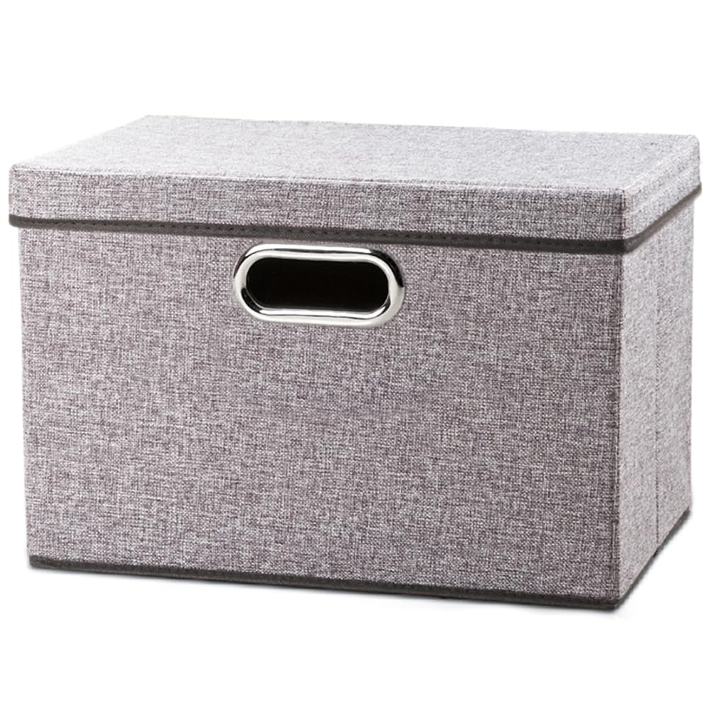 Foldable Storage Boxes with Lids [1