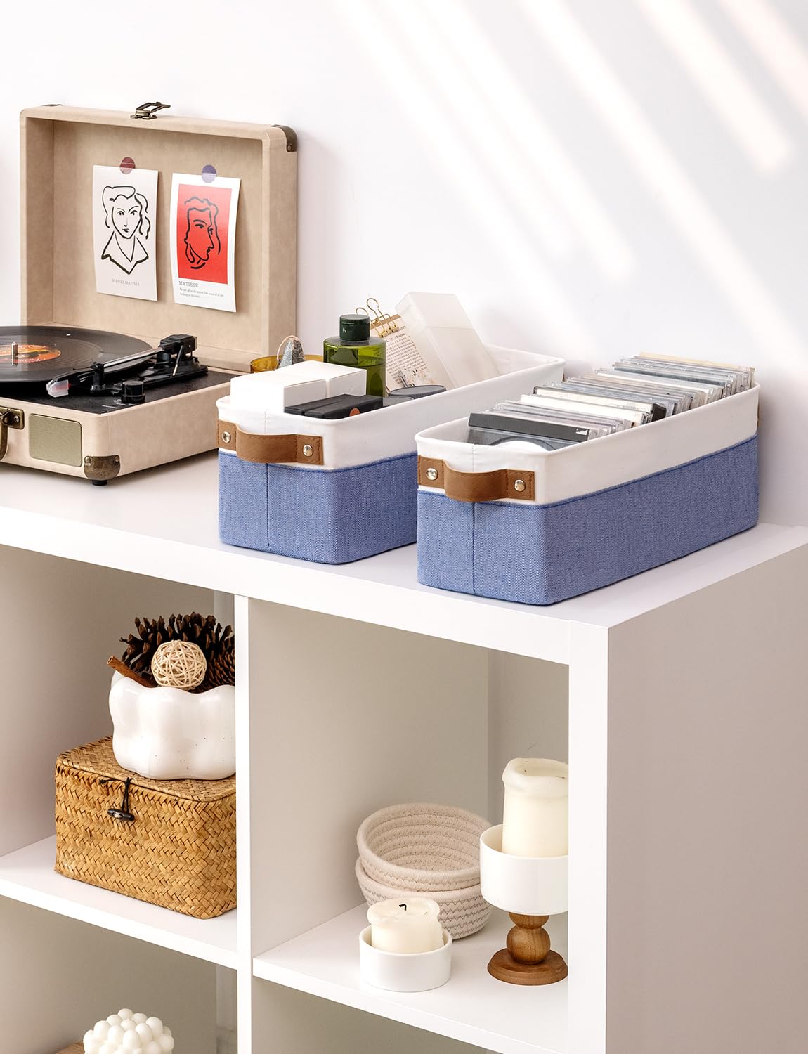 Narrow Storage Bins (2 Count)