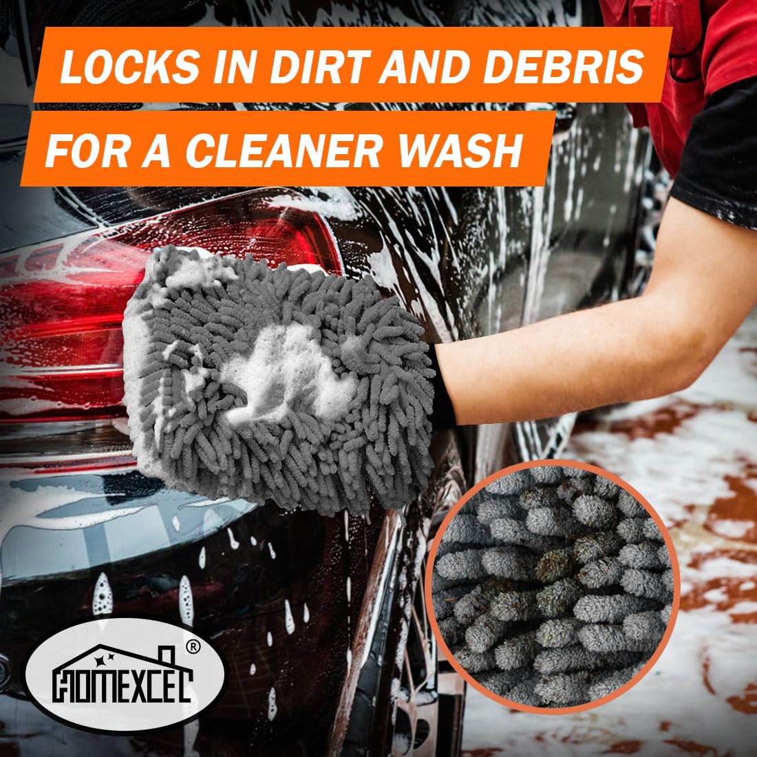 Car Wash Mitt (2 Count)
