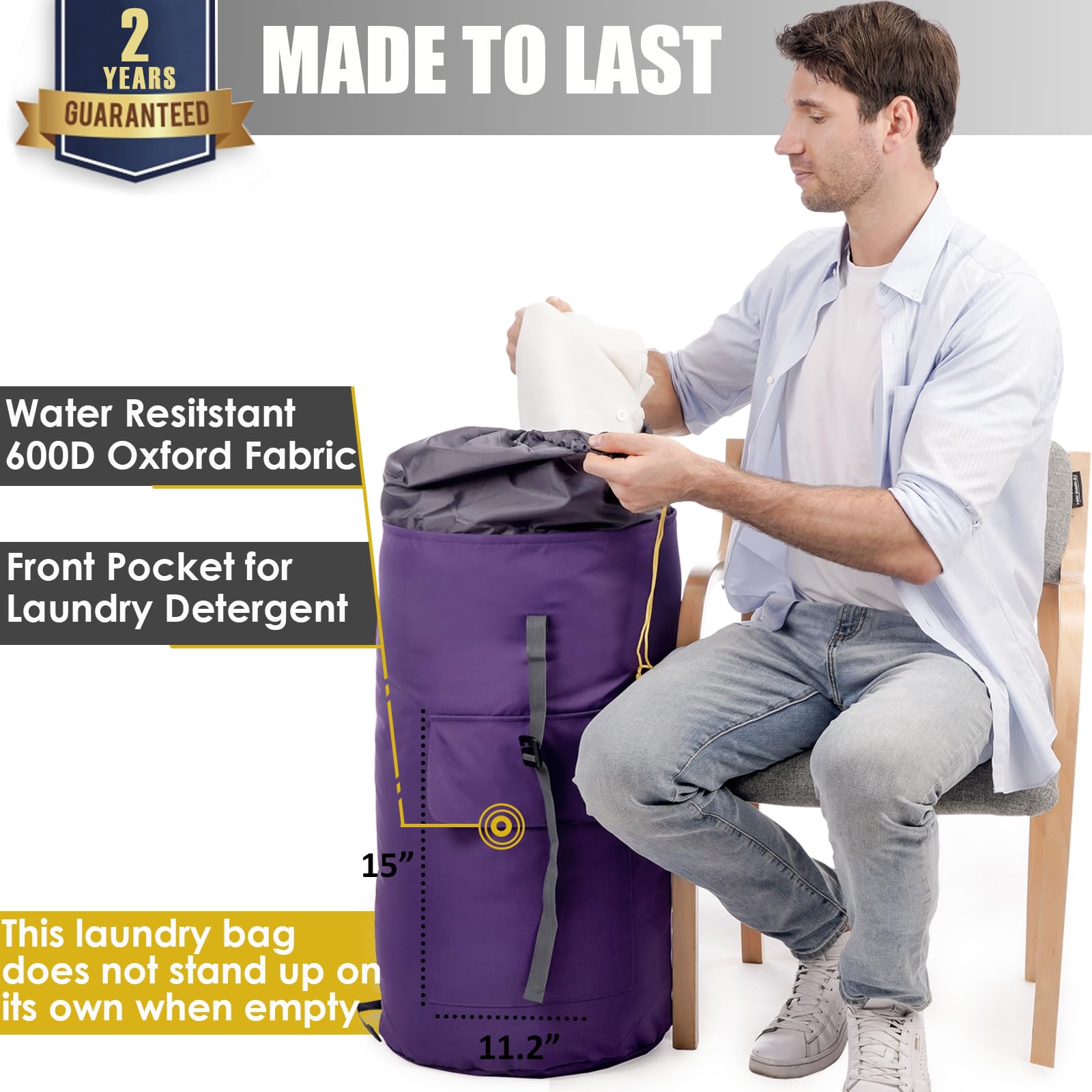 Backpack Laundry Bag