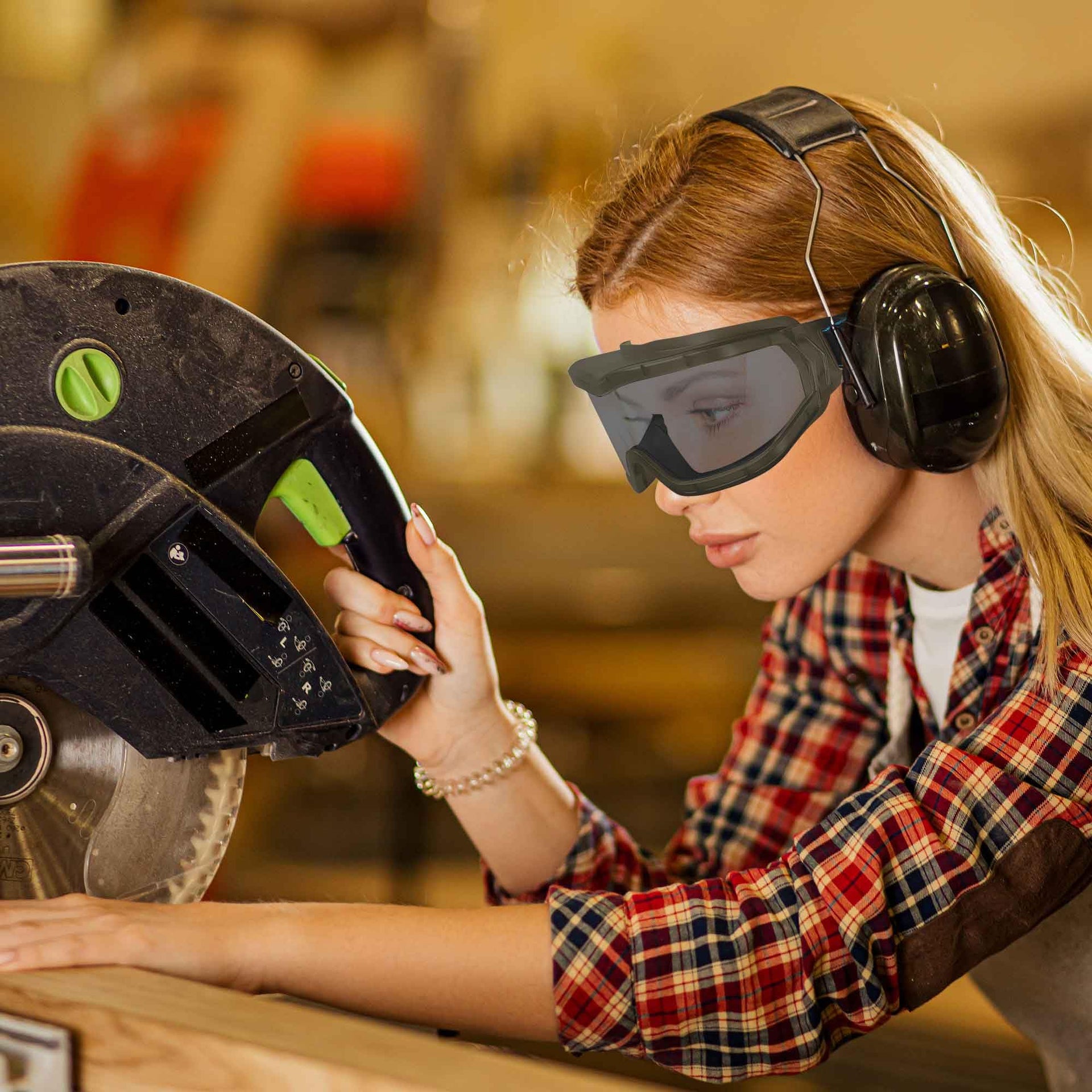 Safety Glasses Over Eyeglasses
