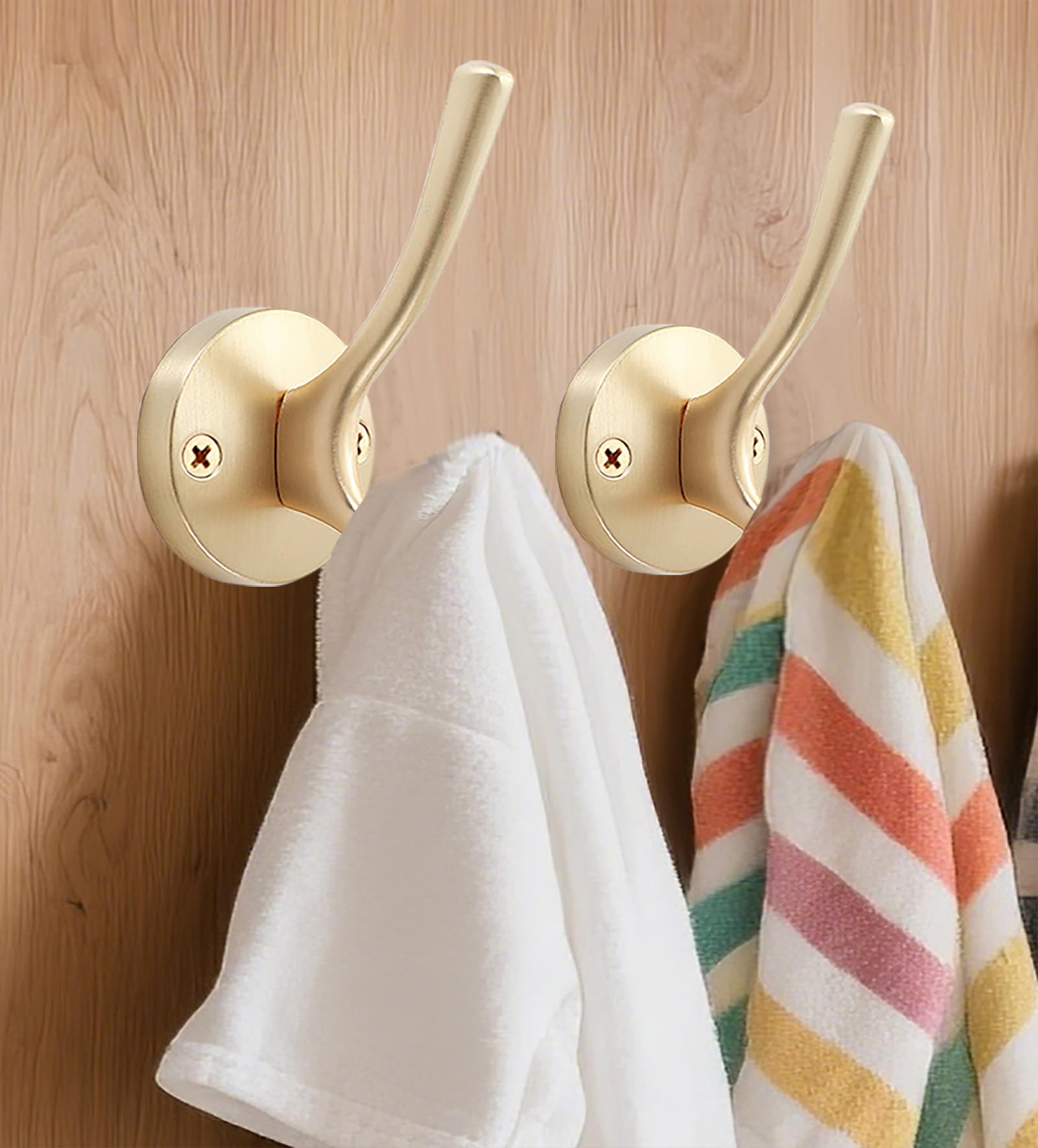 Gold Coat Hooks for Wall