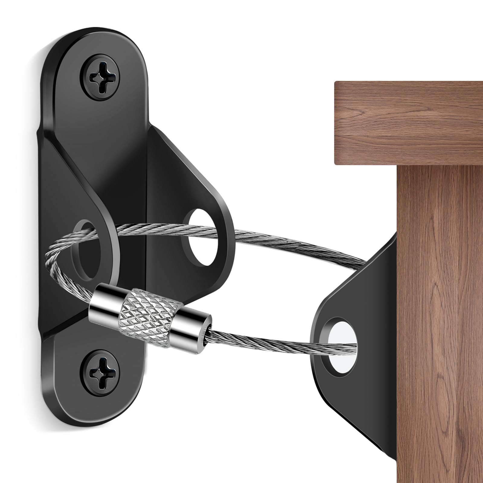 Furniture Anchors Hidden Metal Anti Tip Kit (10 Count)