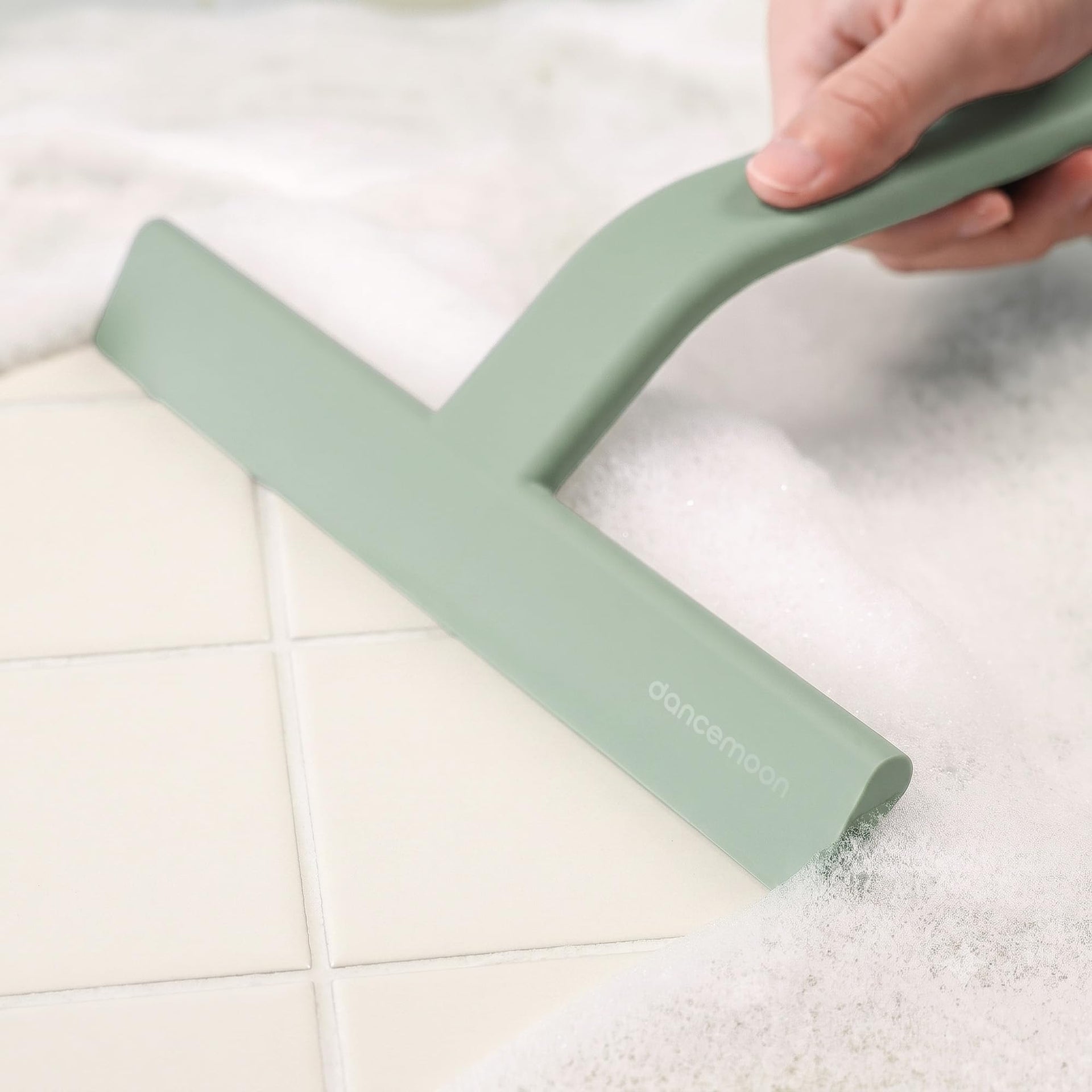 JustHang Shower Squeegee with Built
