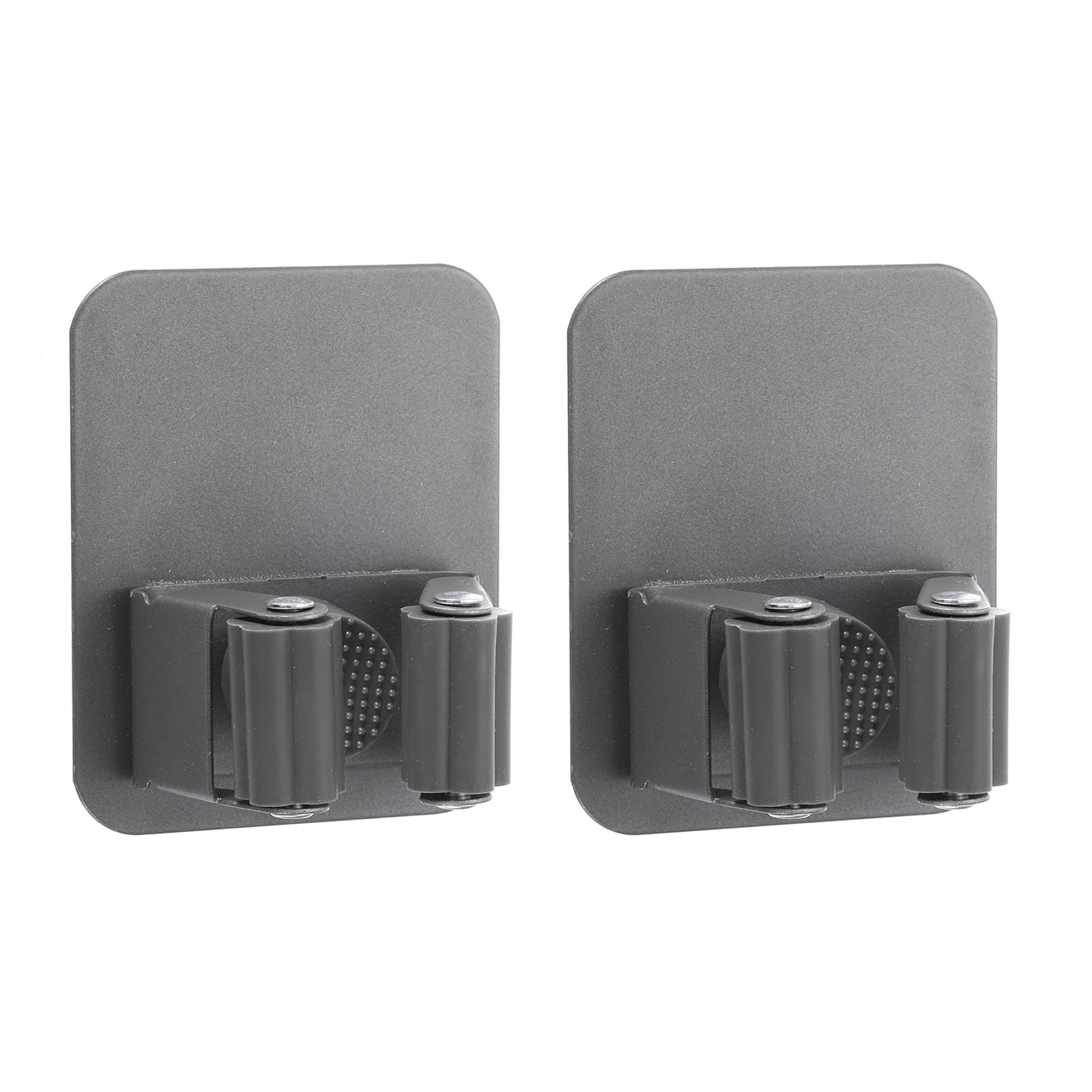 2pcs Mop Broom Holder Wall Mount