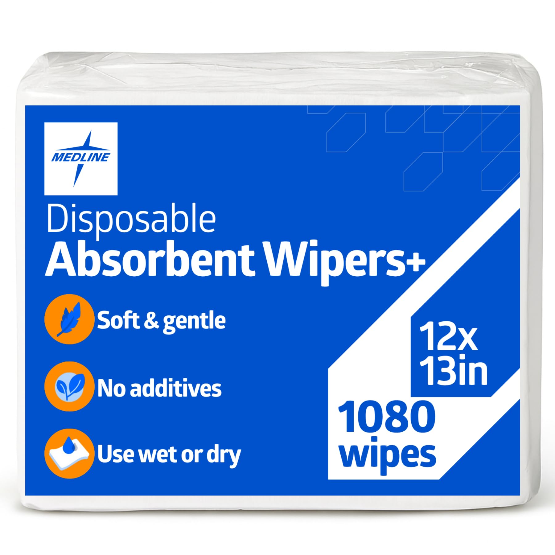 Absorbent Wipers+ Disposable Heavy Duty Dry Wipes (1080 Count) - ModHome Supplies