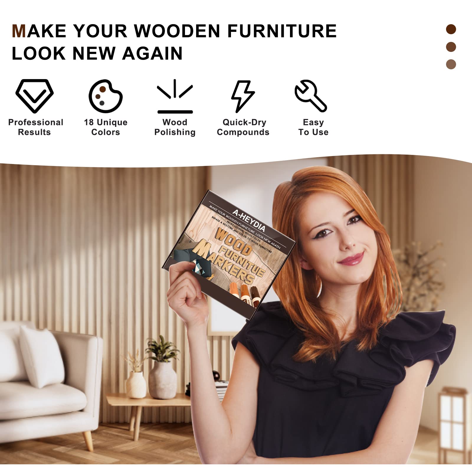 Furniture Markers Touch Up Kit