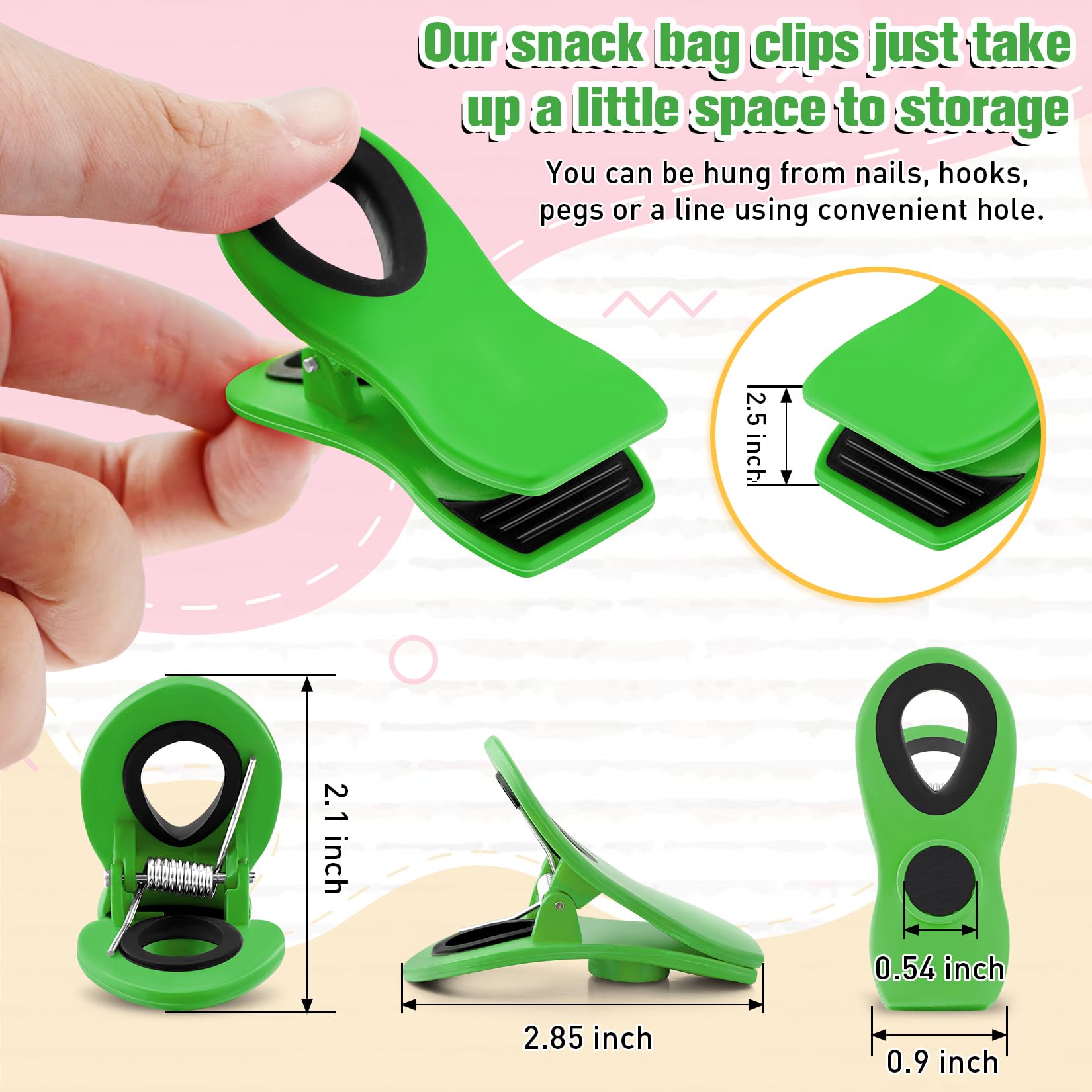 Chip Bag Clips (12 Count)