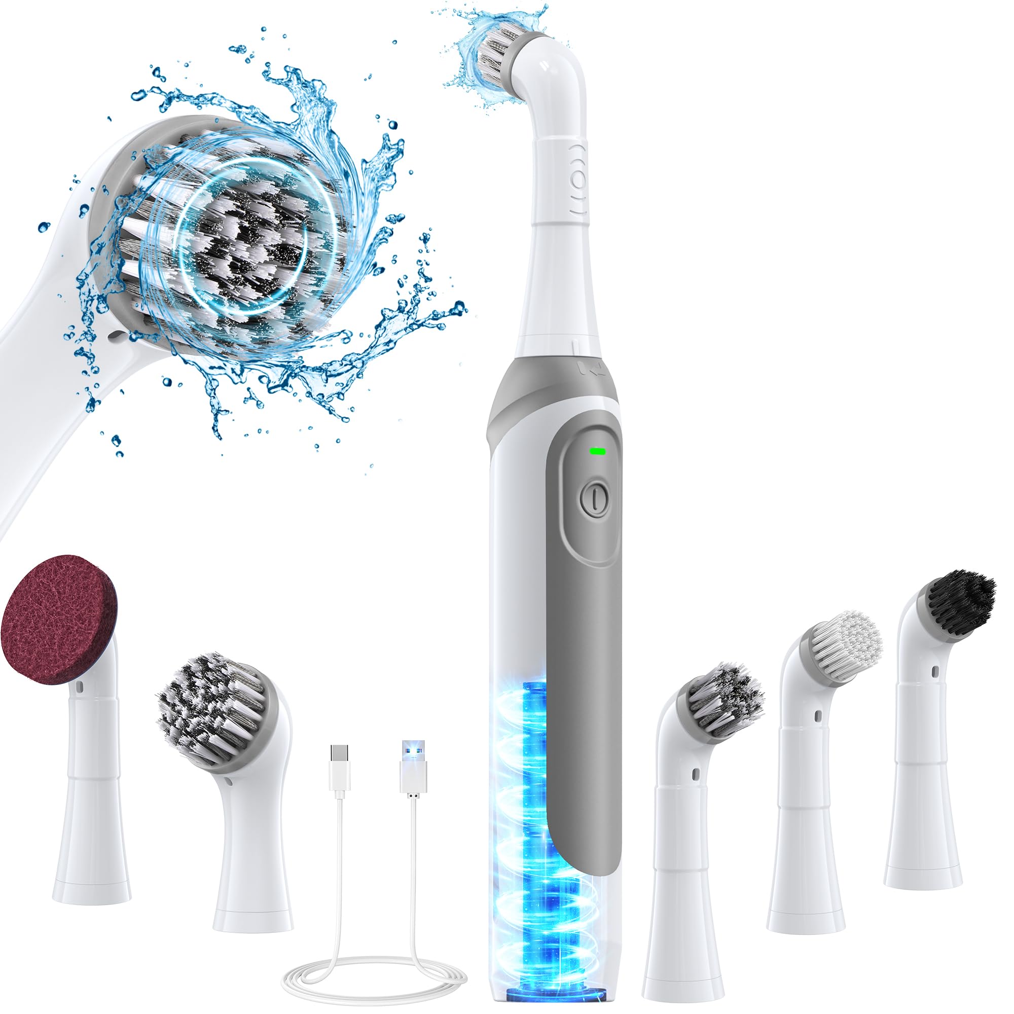 Cordless Spin Scrubber