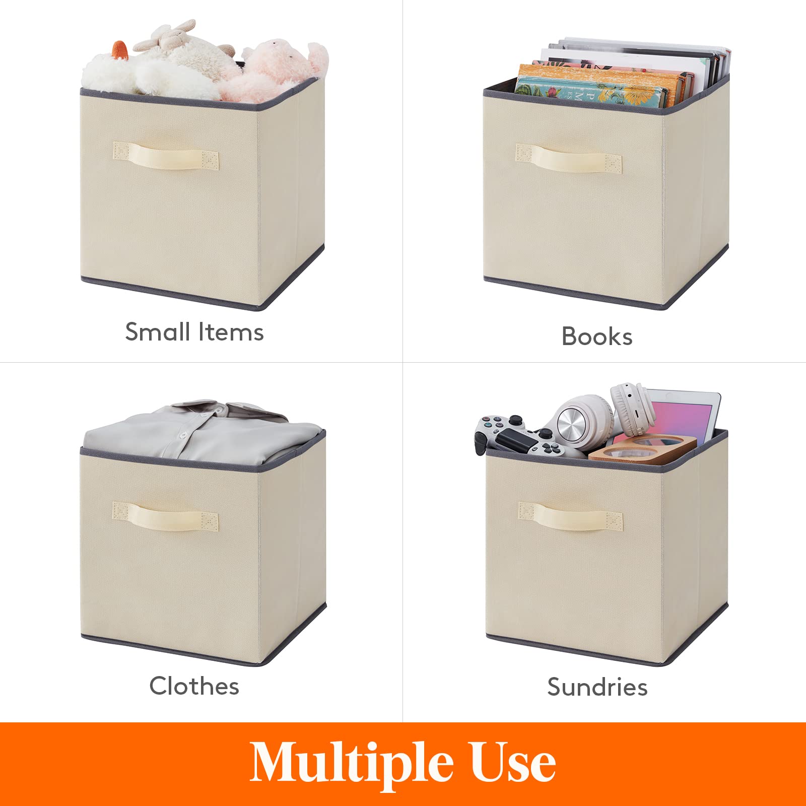 Storage Cubes (6 Count)