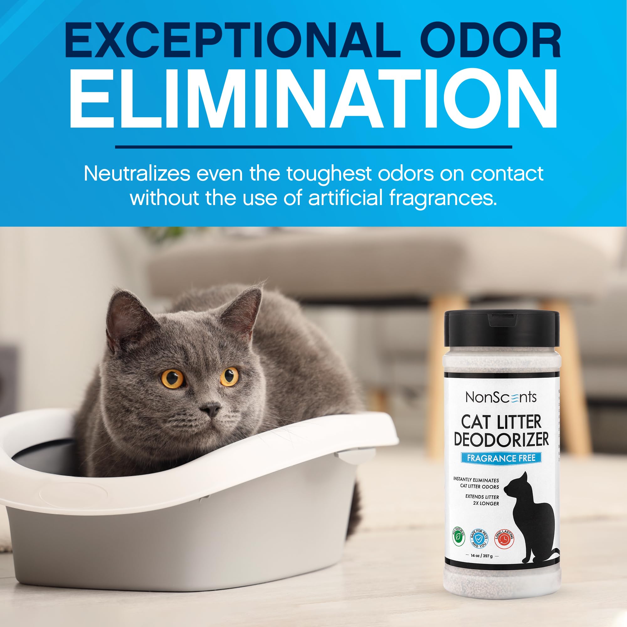 Cat Box Deodorizer (28 Ounce)