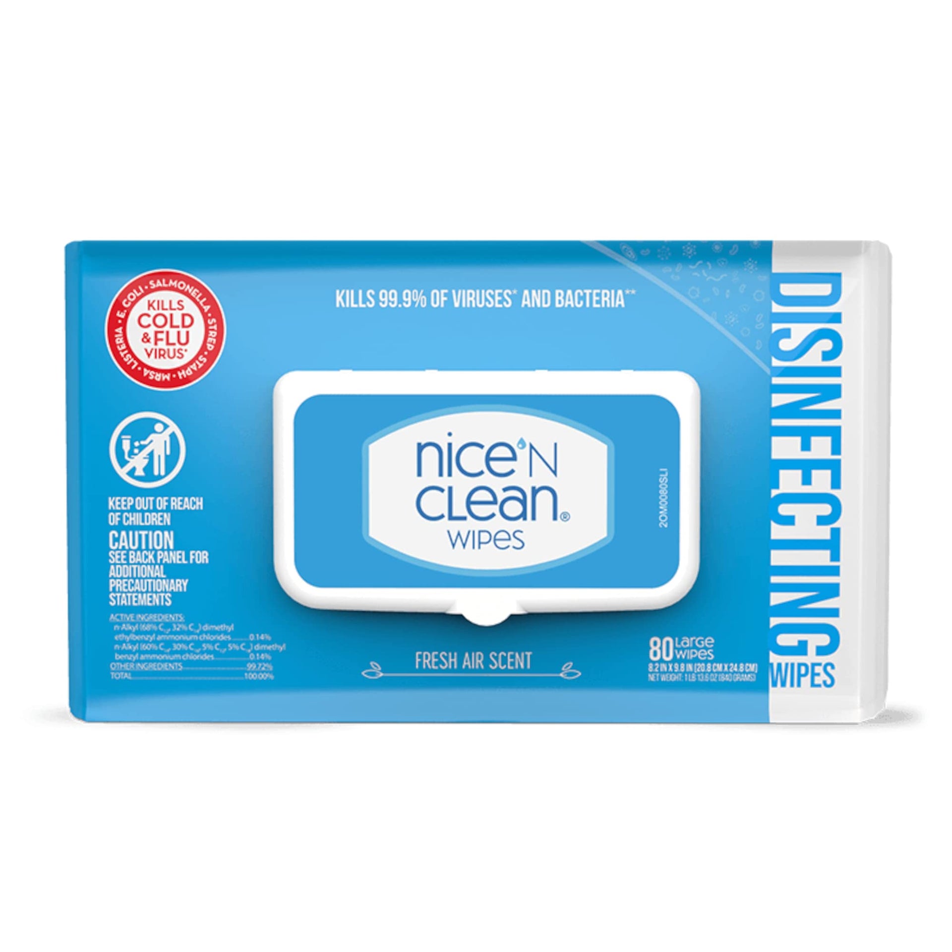Disinfecting Surface Wipes 80ct (80 Count)