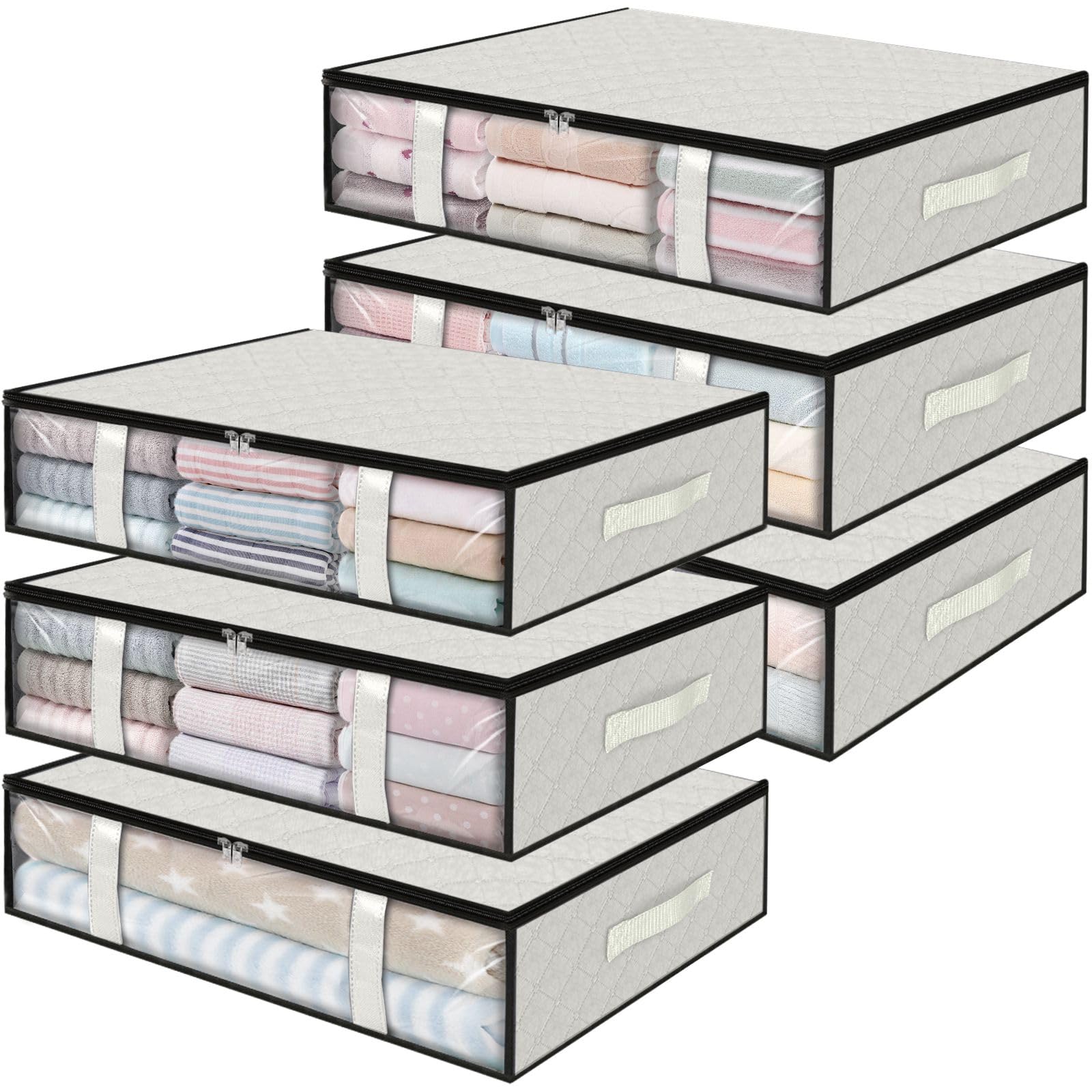 Under Bed Storage Bags (6 Count)