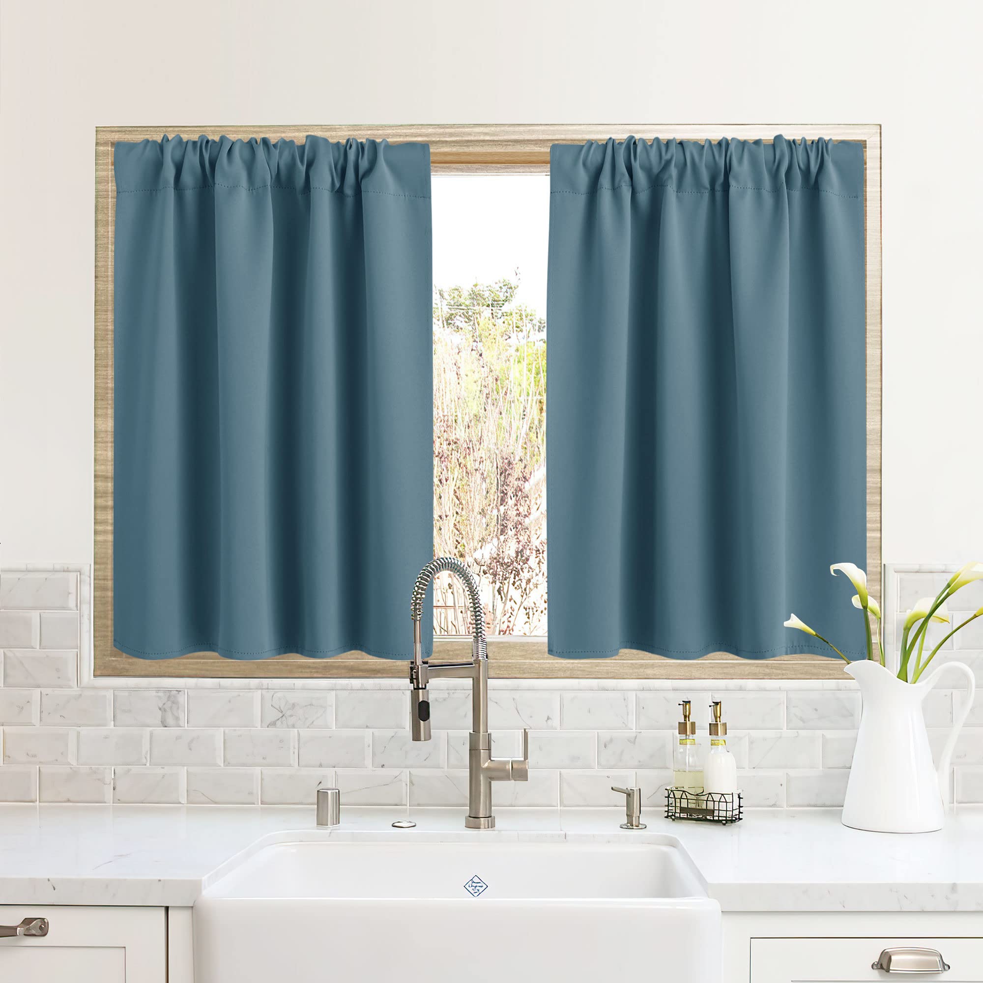 RV Camper Door Window Curtains (2 Count)