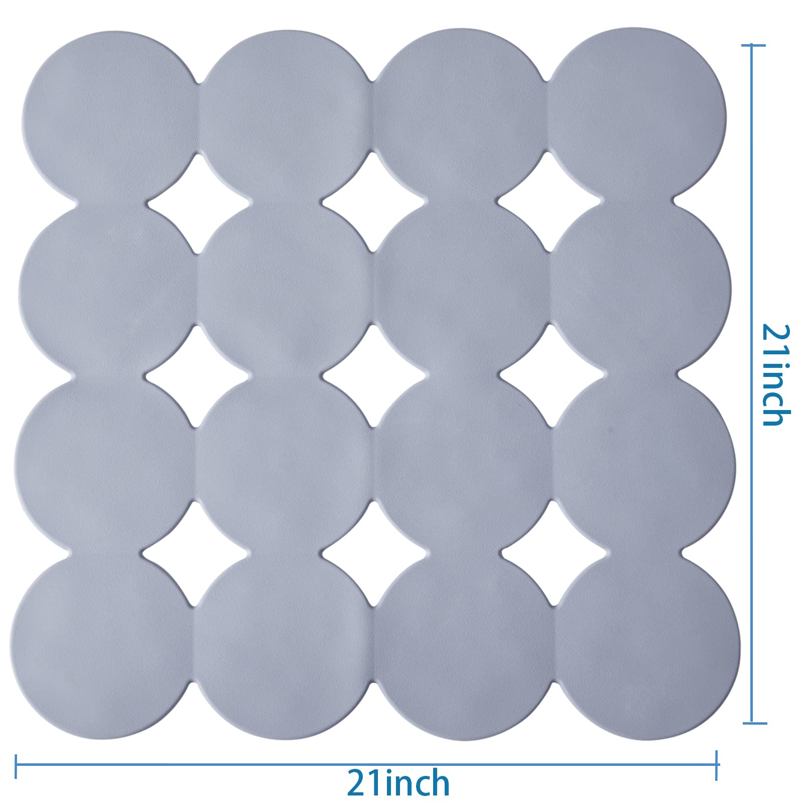 Square Shower Mat Nonslip