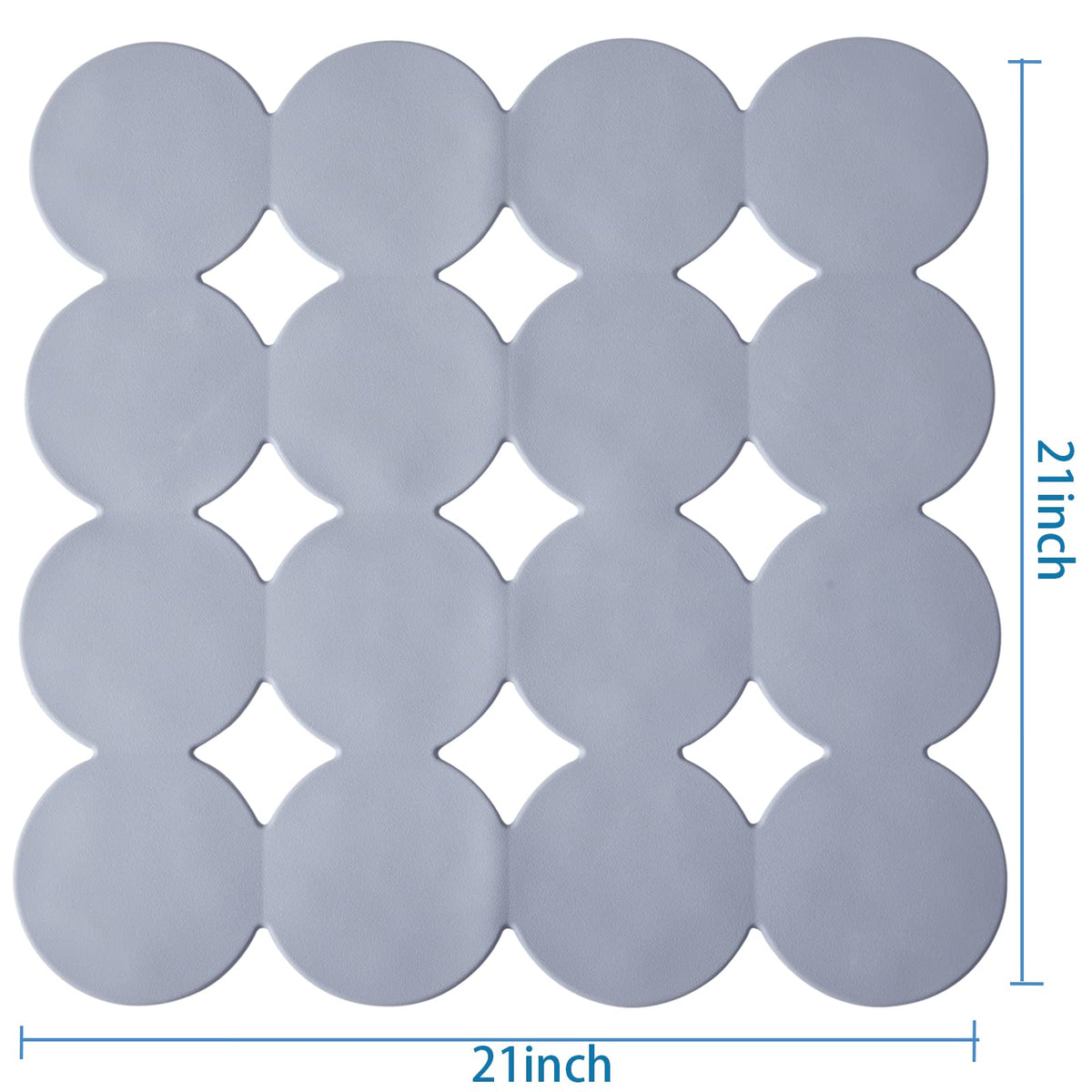 Square Shower Mat Nonslip