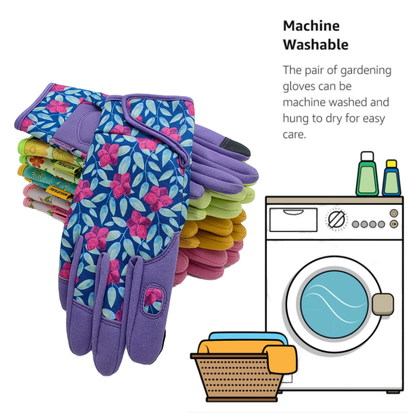 2 Pairs Outdoor Gardening Gloves