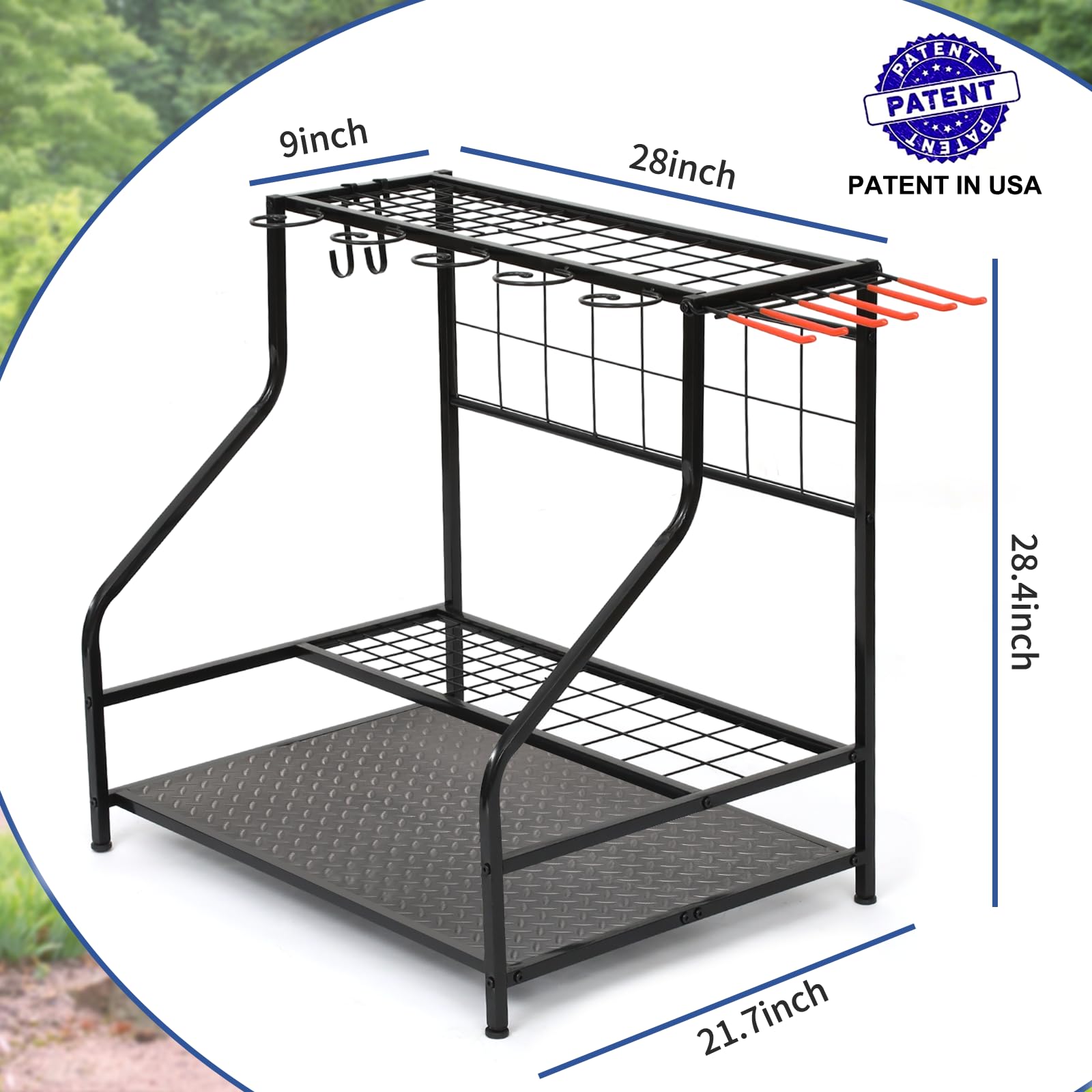 Garden Tool Organizer for Garage