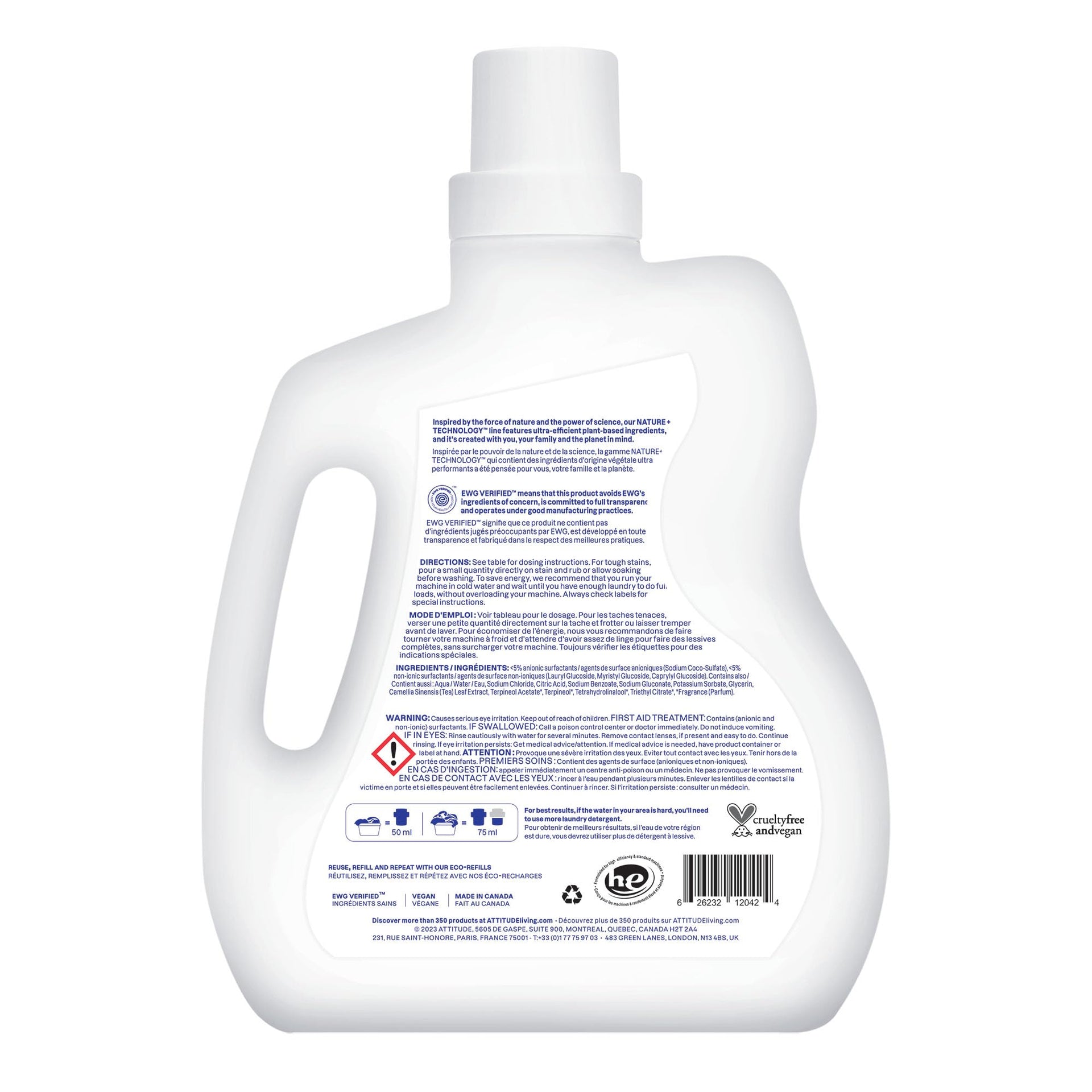 Liquid Laundry Detergent (67.6 Fl Oz)