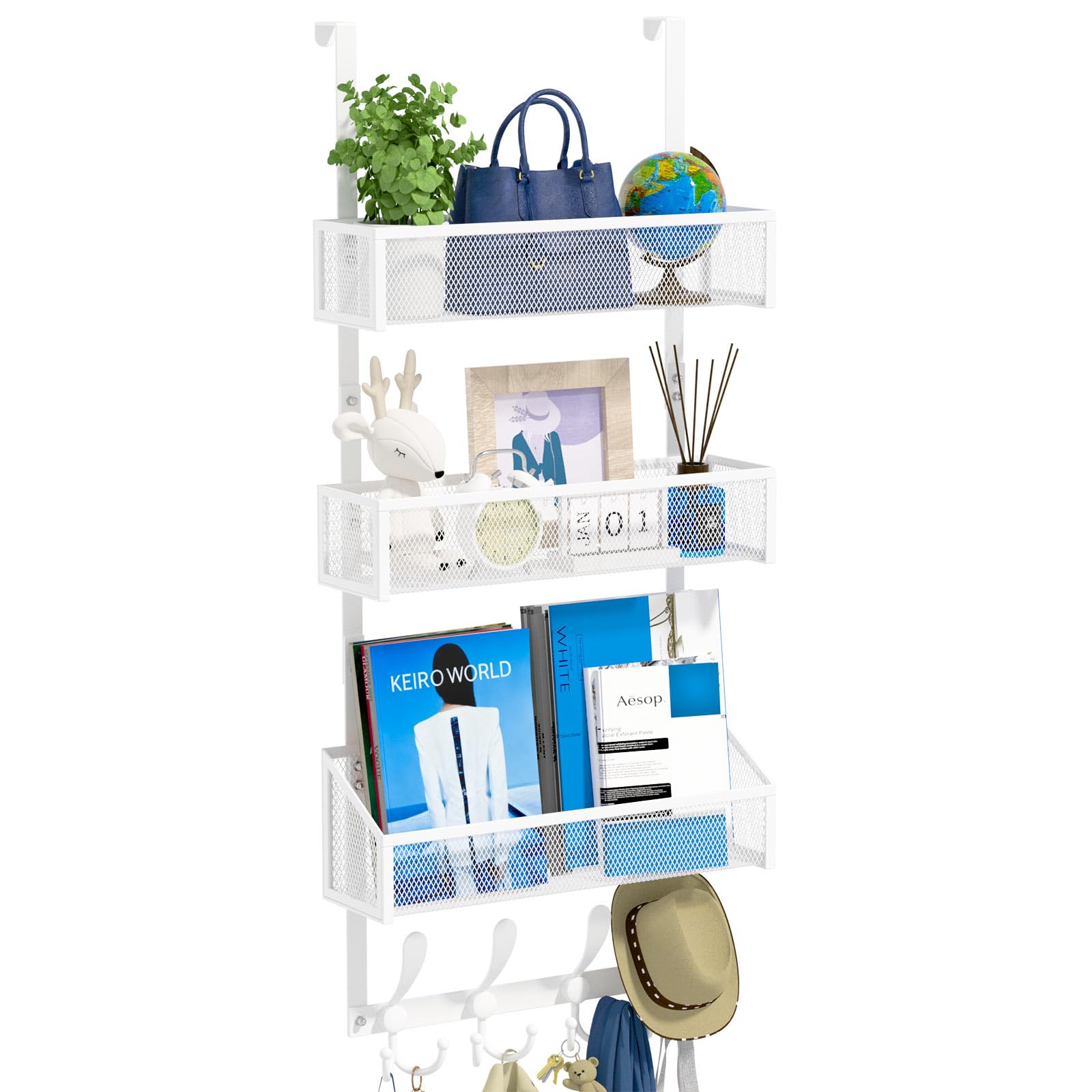 Over The Door Hooks Organizer