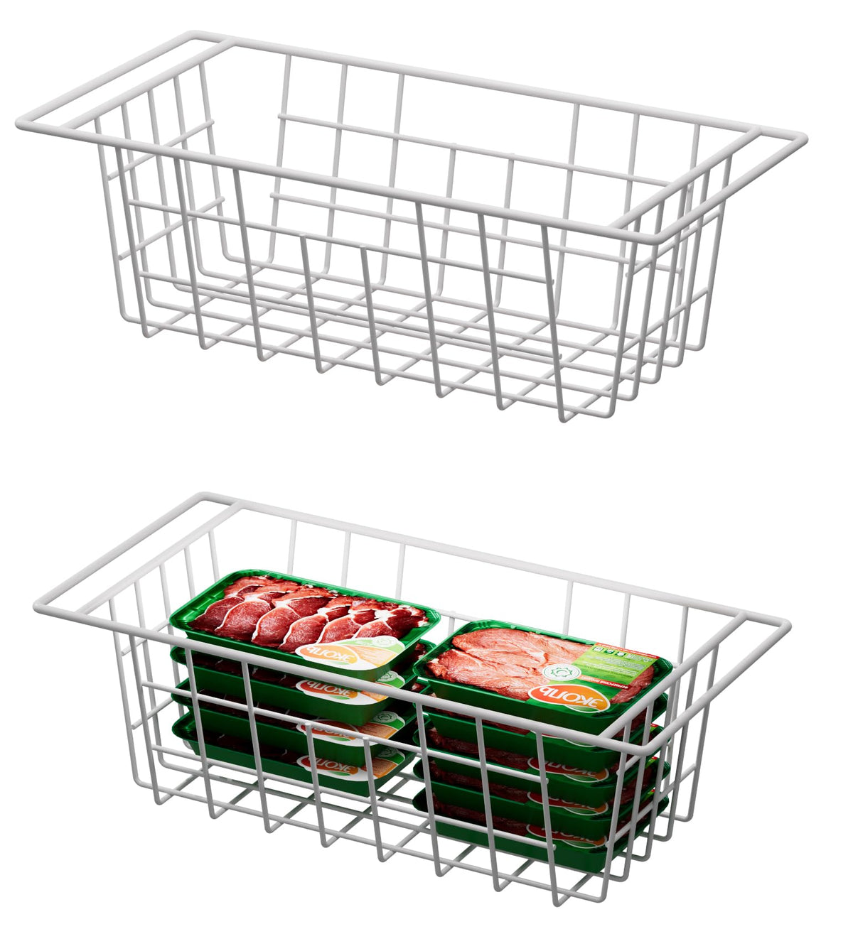 Chest Freezer Baskets Organizer (2 Count)