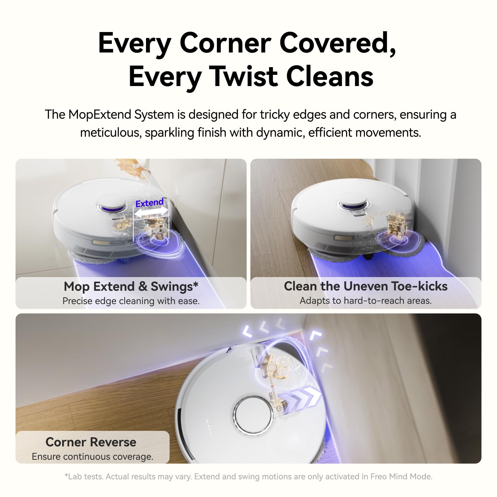 Freo X10 Pro Robot Vacuum and Mop Combo